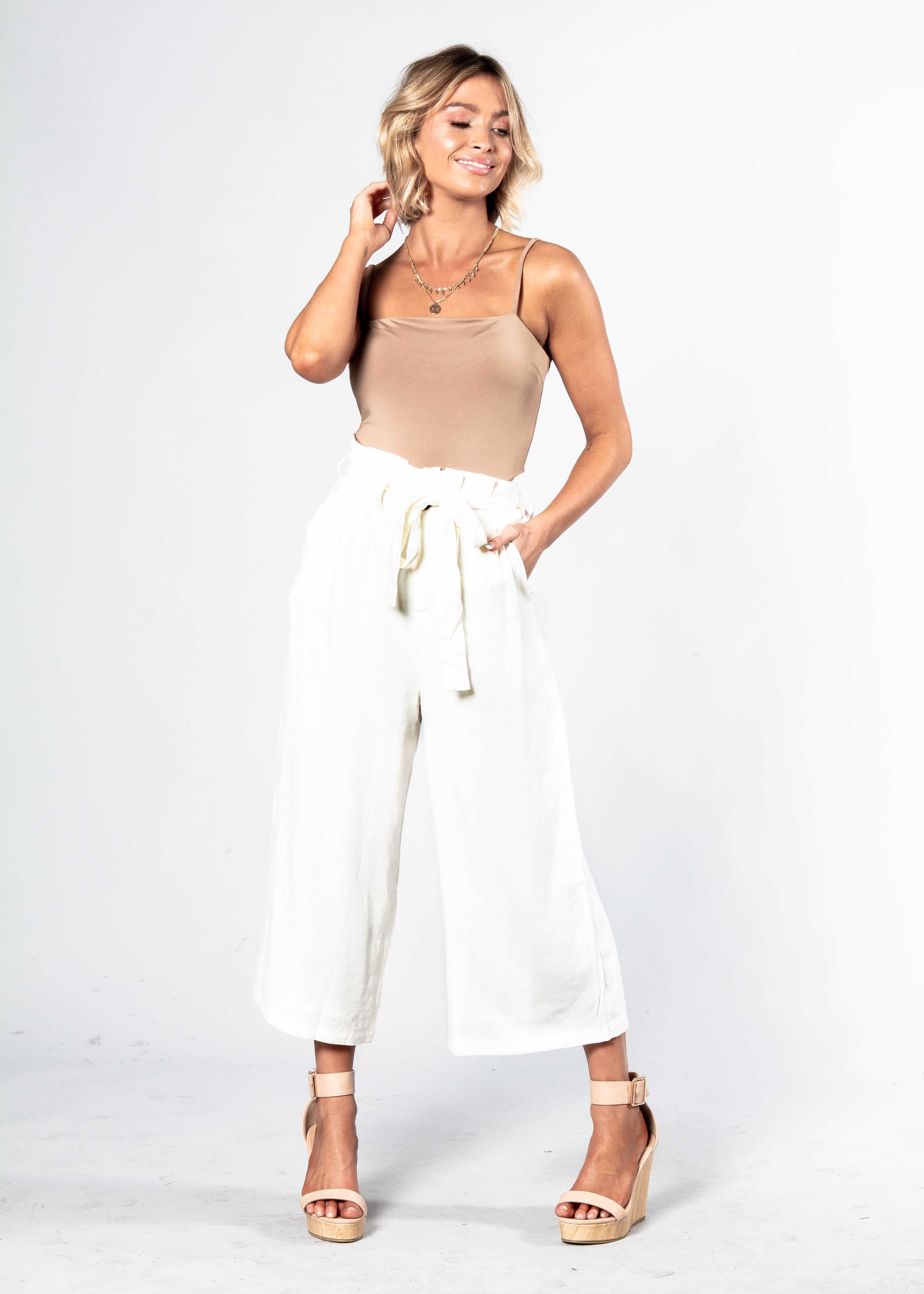 Beyond Luck Bodysuit - Stone