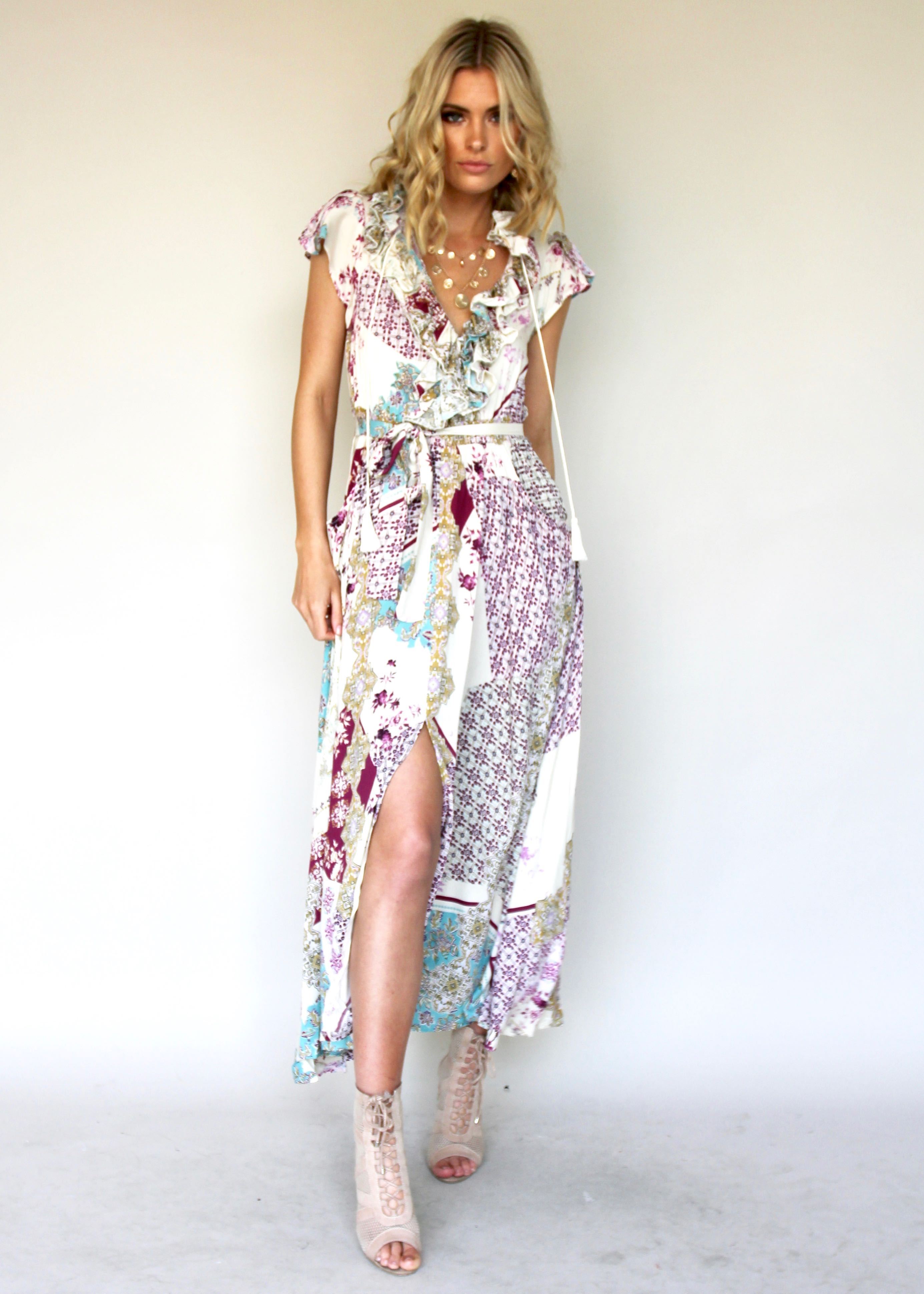 Hazel Maxi Dress - Tealily