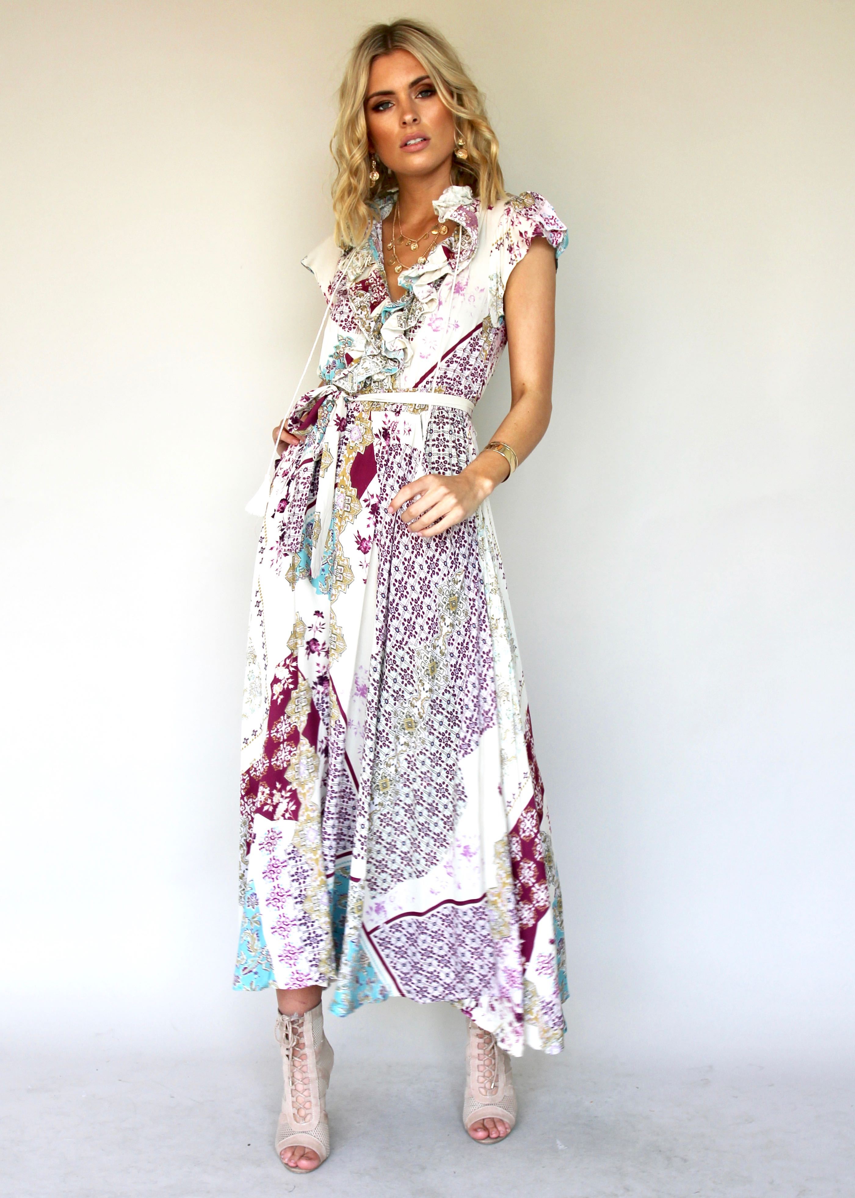 Hazel Maxi Dress - Tealily