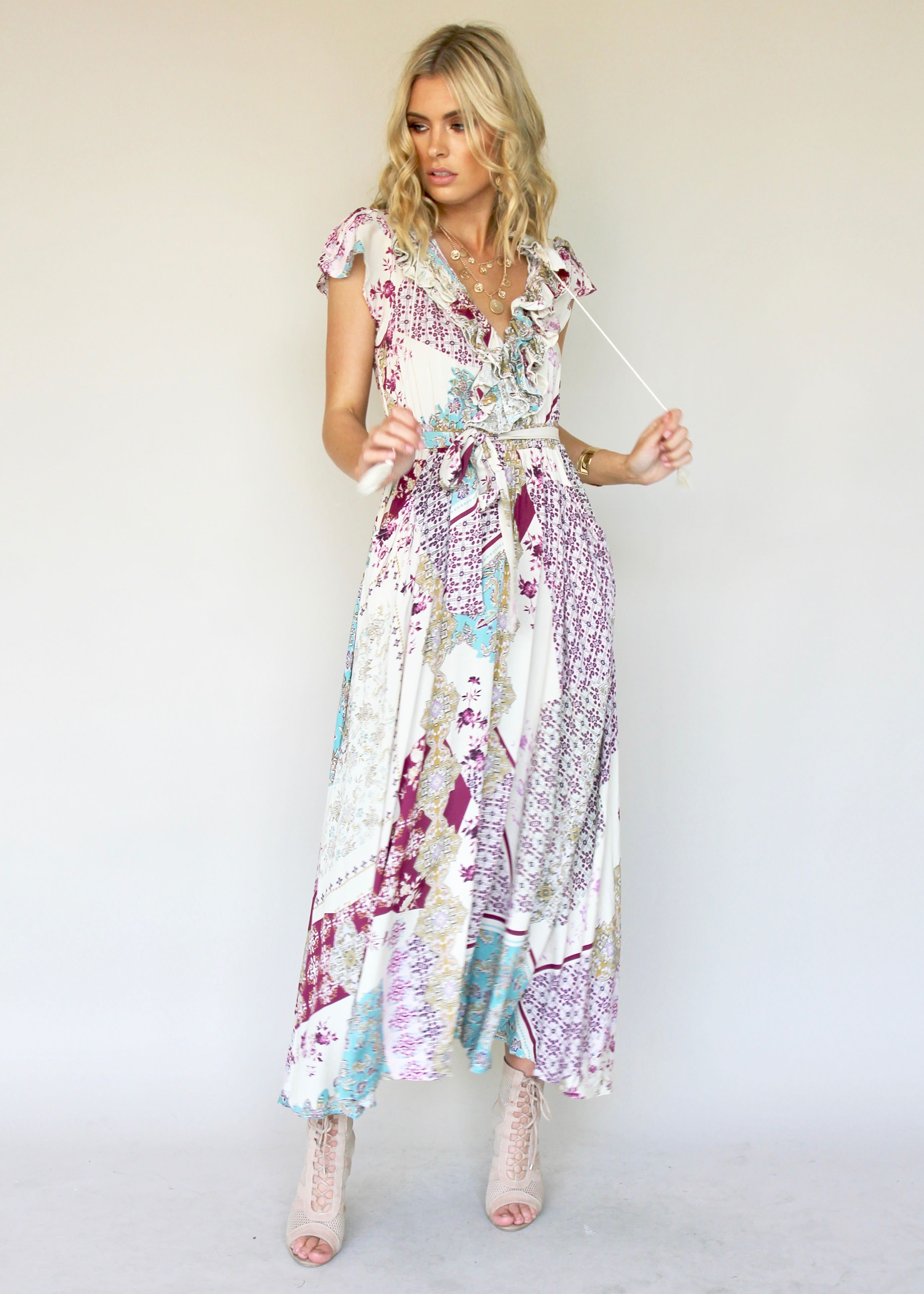 Hazel Maxi Dress - Tealily