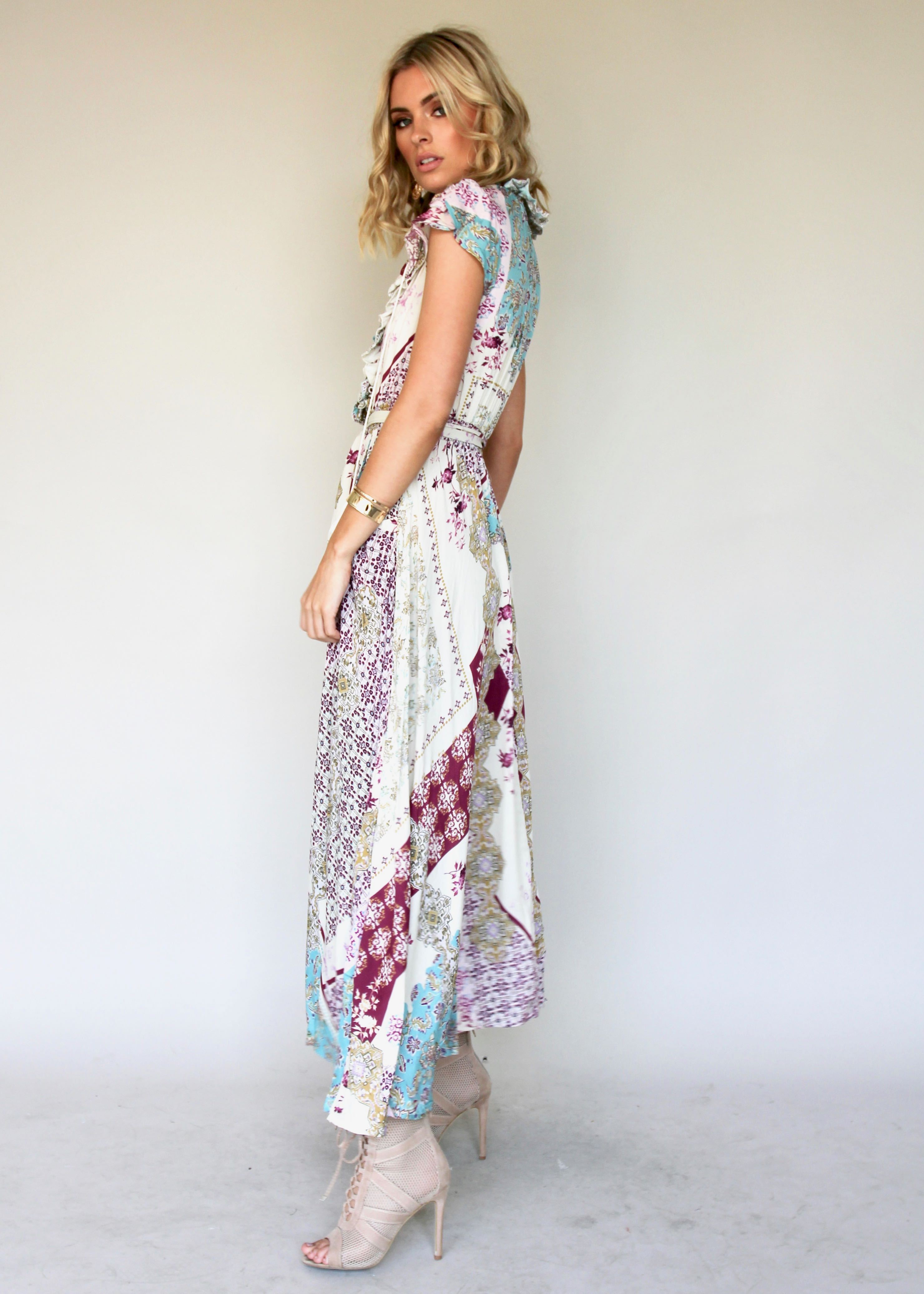 Hazel Maxi Dress - Tealily