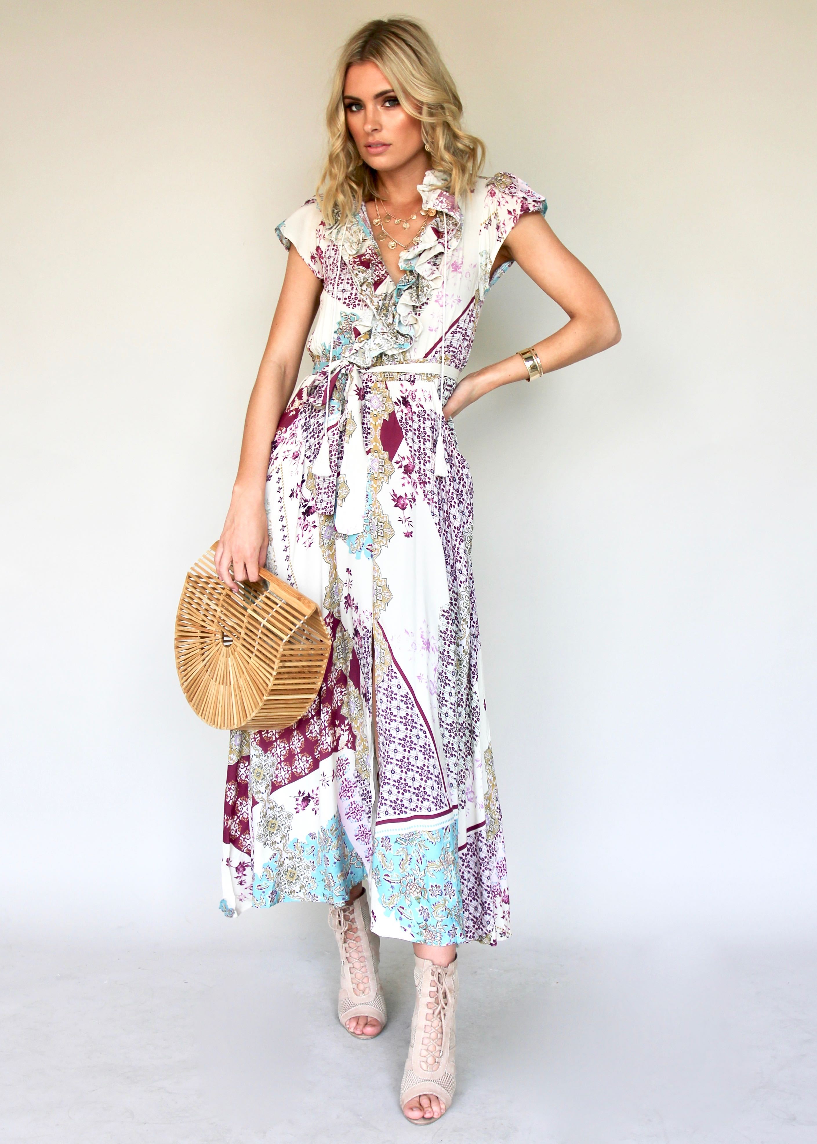 Hazel Maxi Dress - Tealily