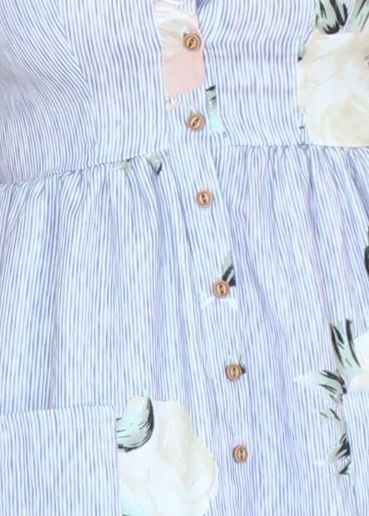 Amari Swing Dress - Nautic
