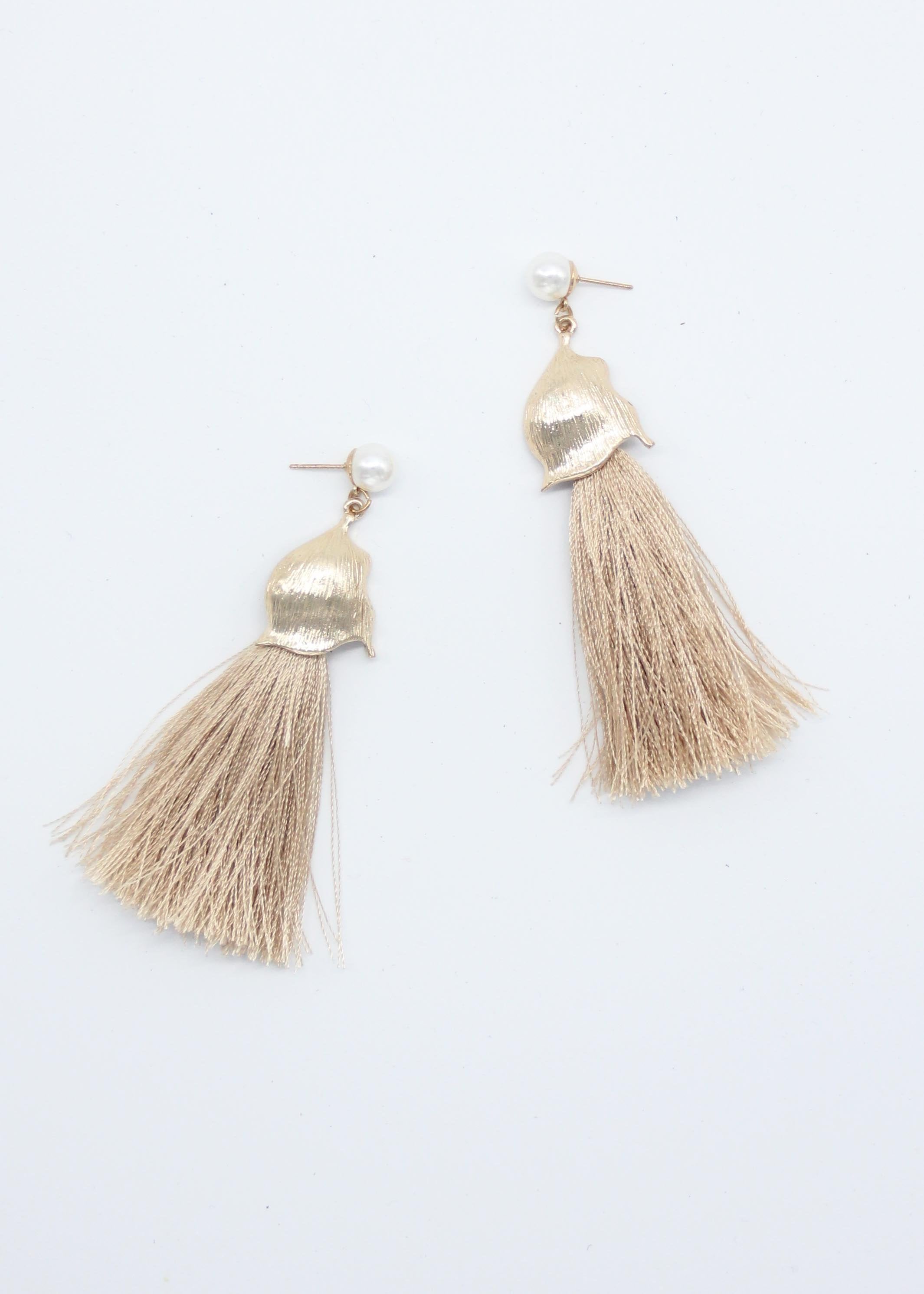 Leon Pearl Earrings - Glow
