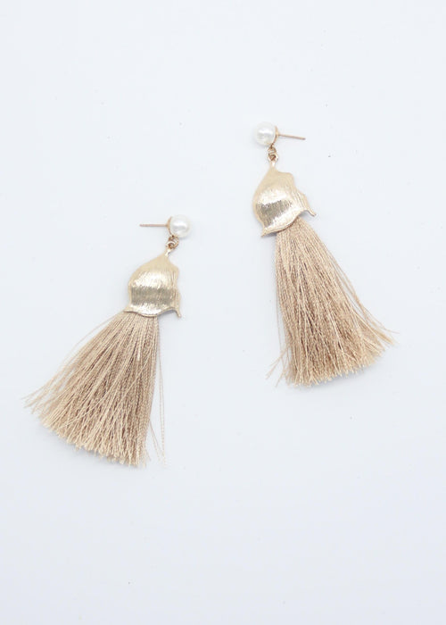 Leon Pearl Earrings - Glow