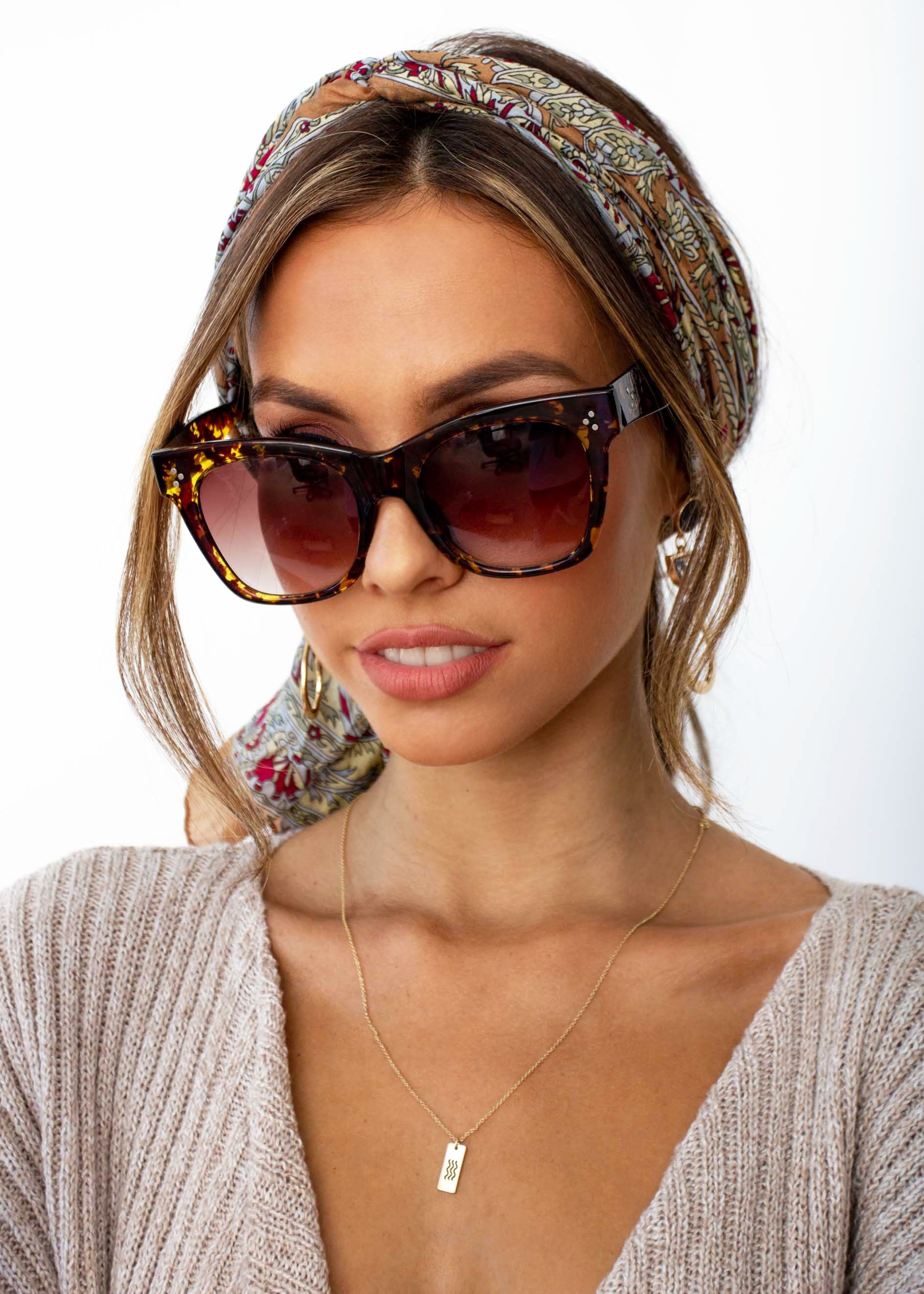 Russo Sunglasses - Dark Tort