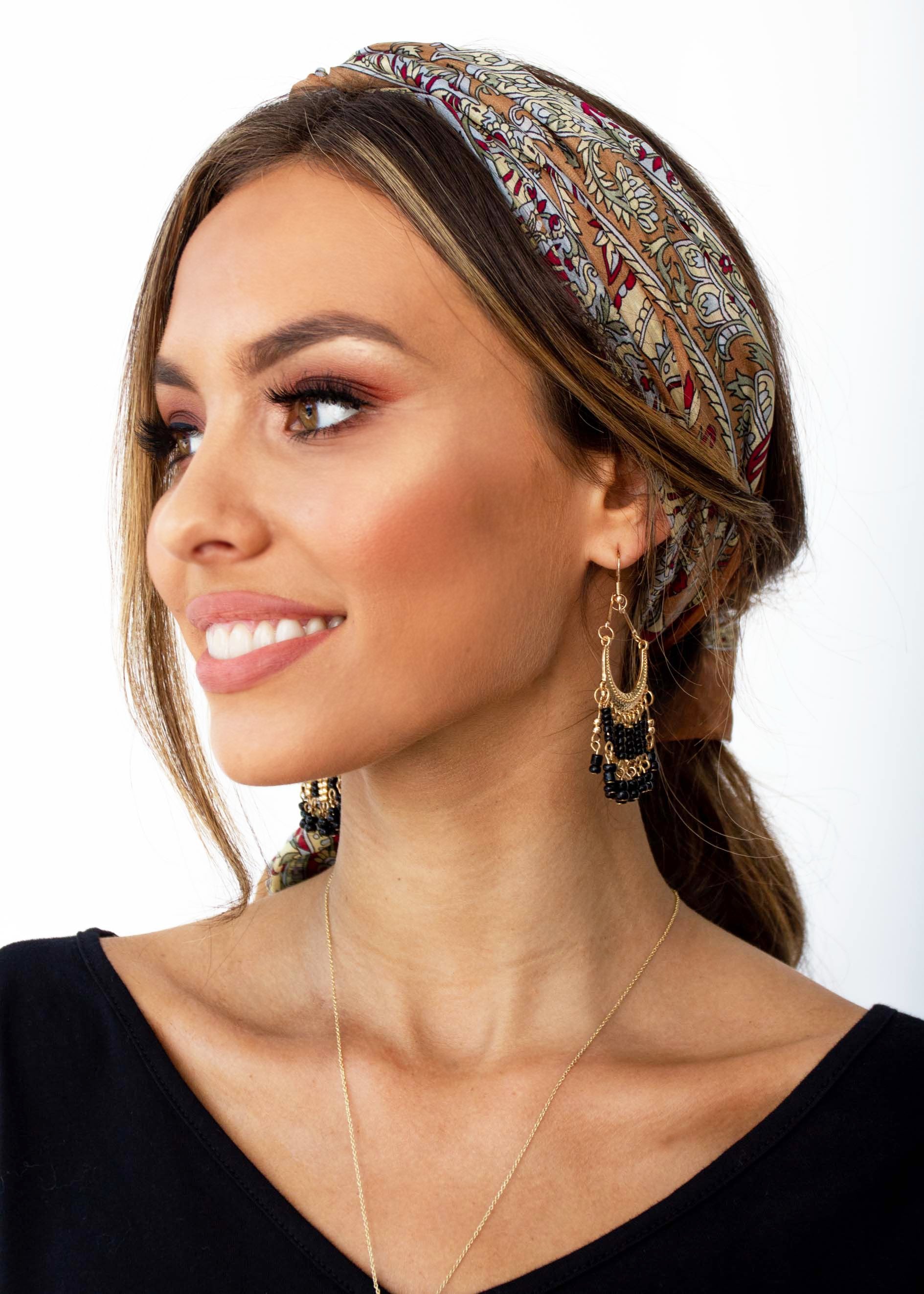 Peru Earrings - Black