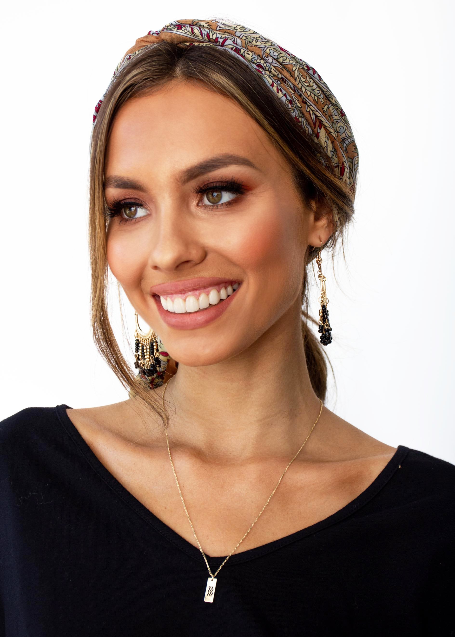 Peru Earrings - Black