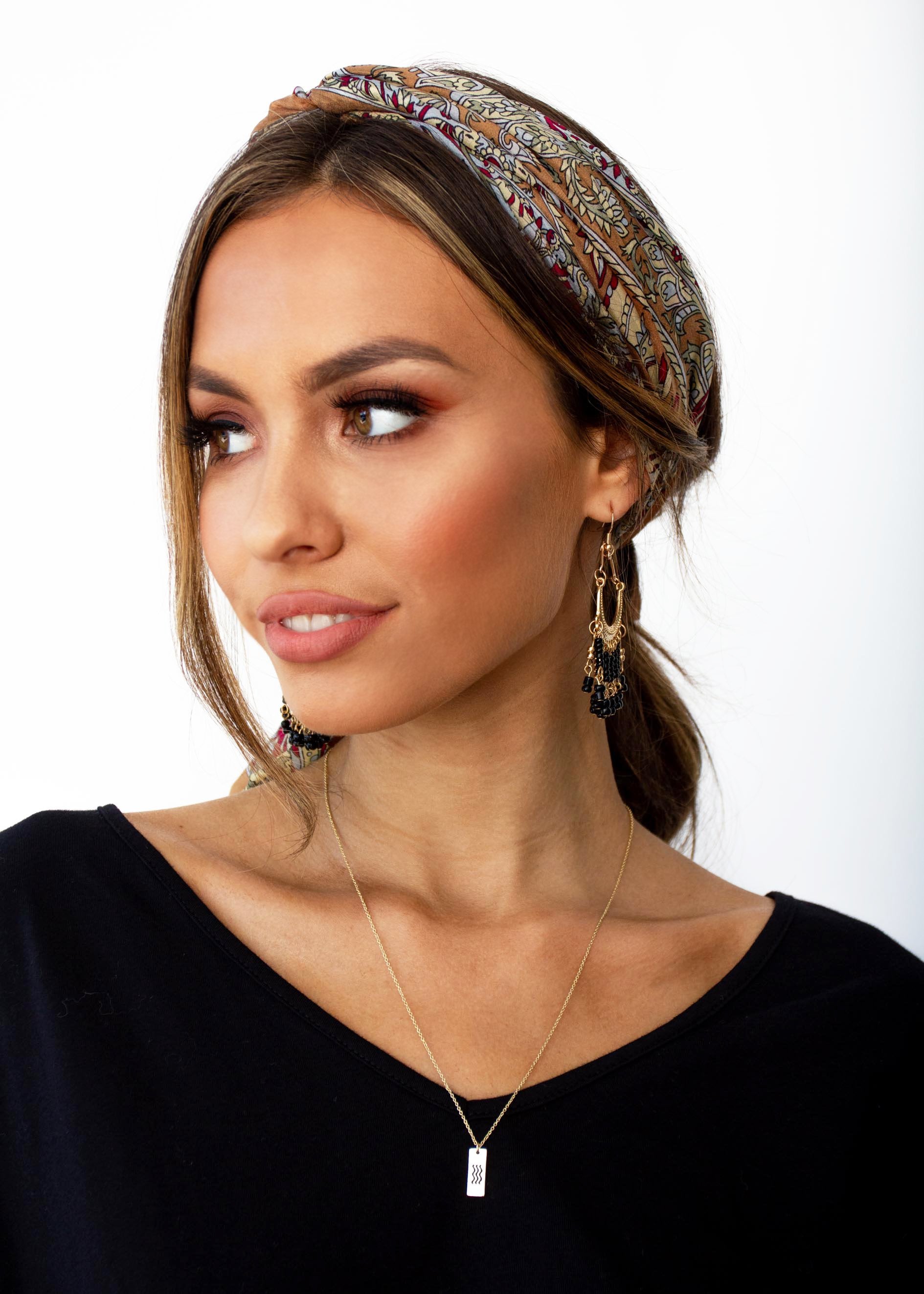 Peru Earrings - Black
