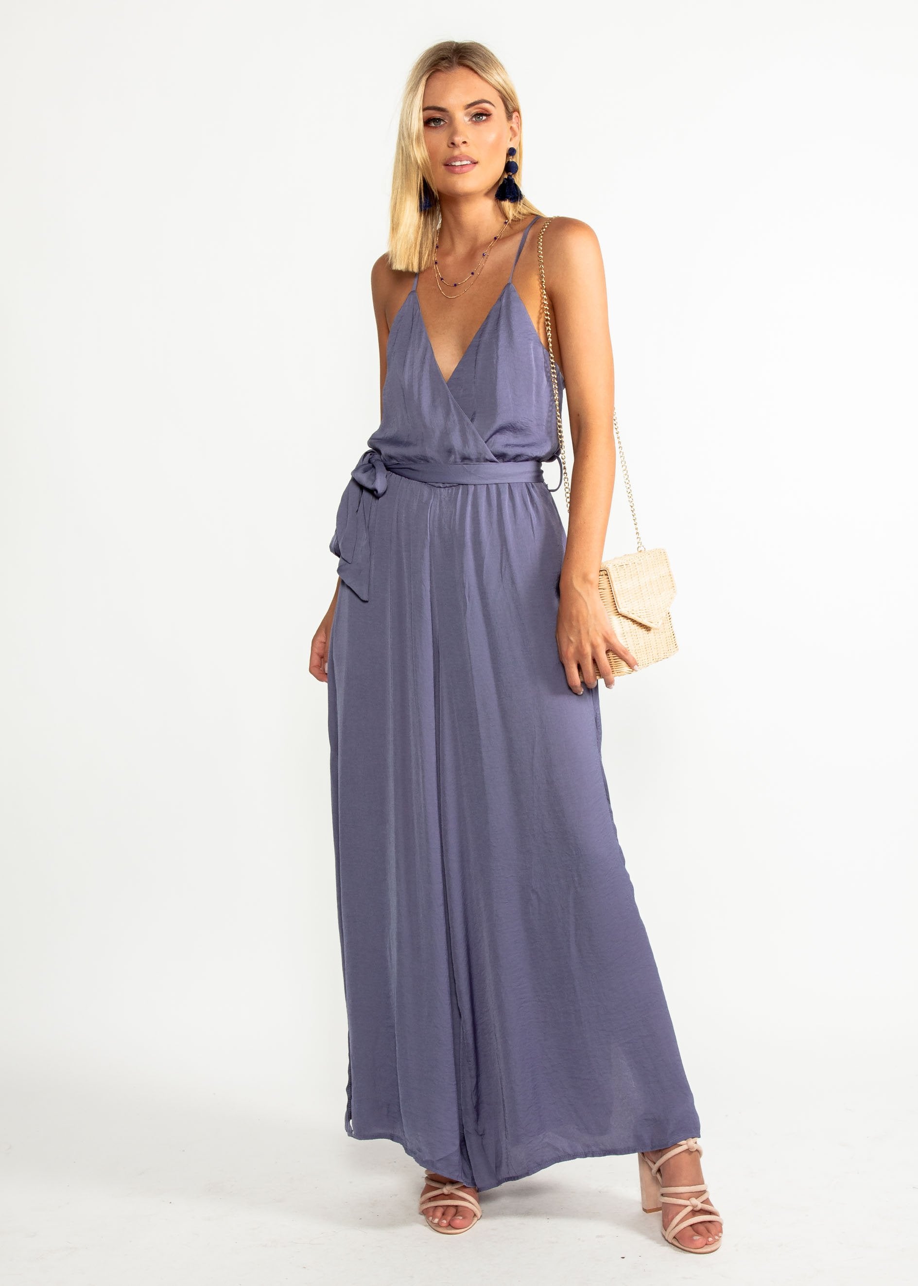 Losing Sight Pantsuit - Midnight Blue