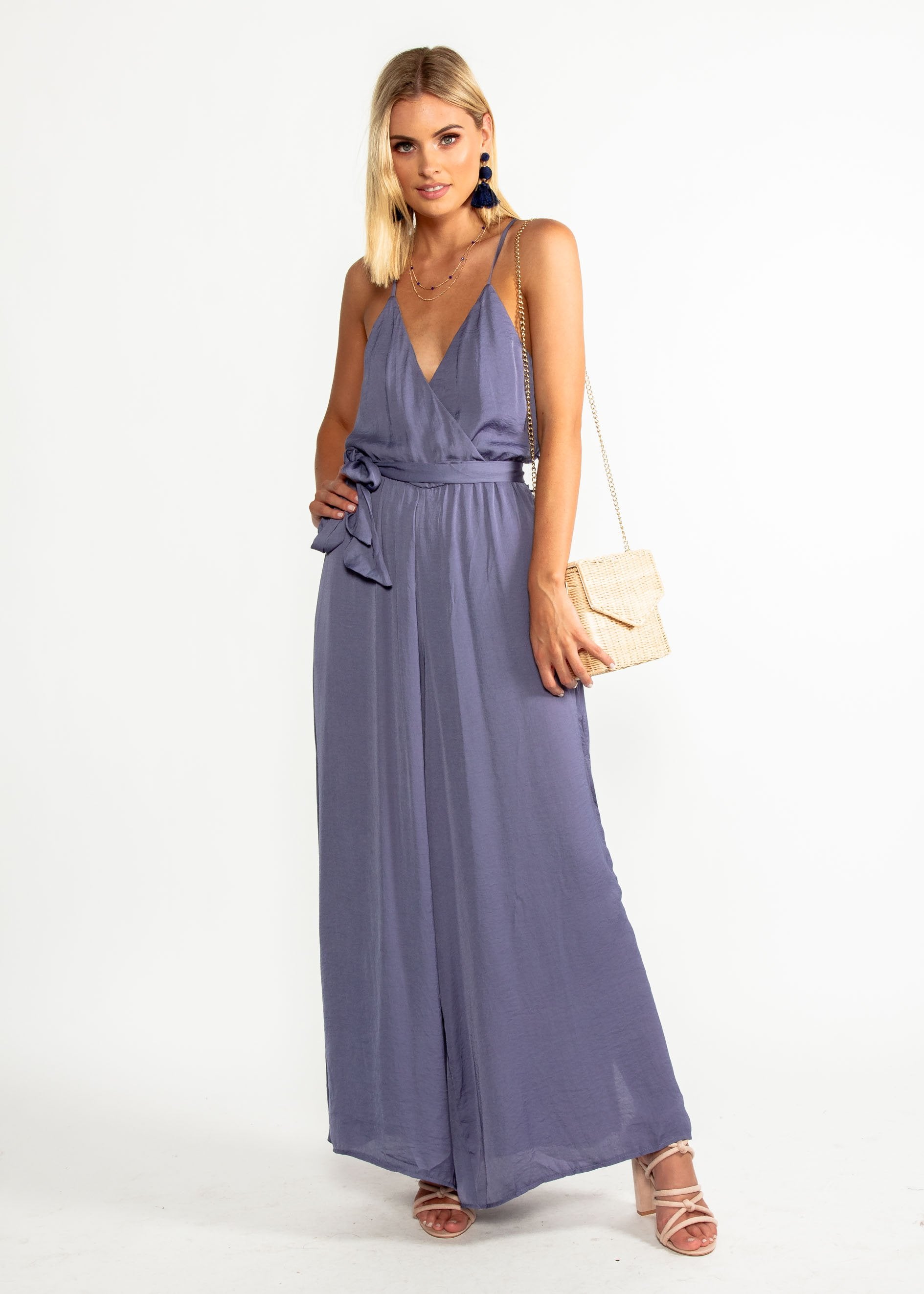 Losing Sight Pantsuit - Midnight Blue