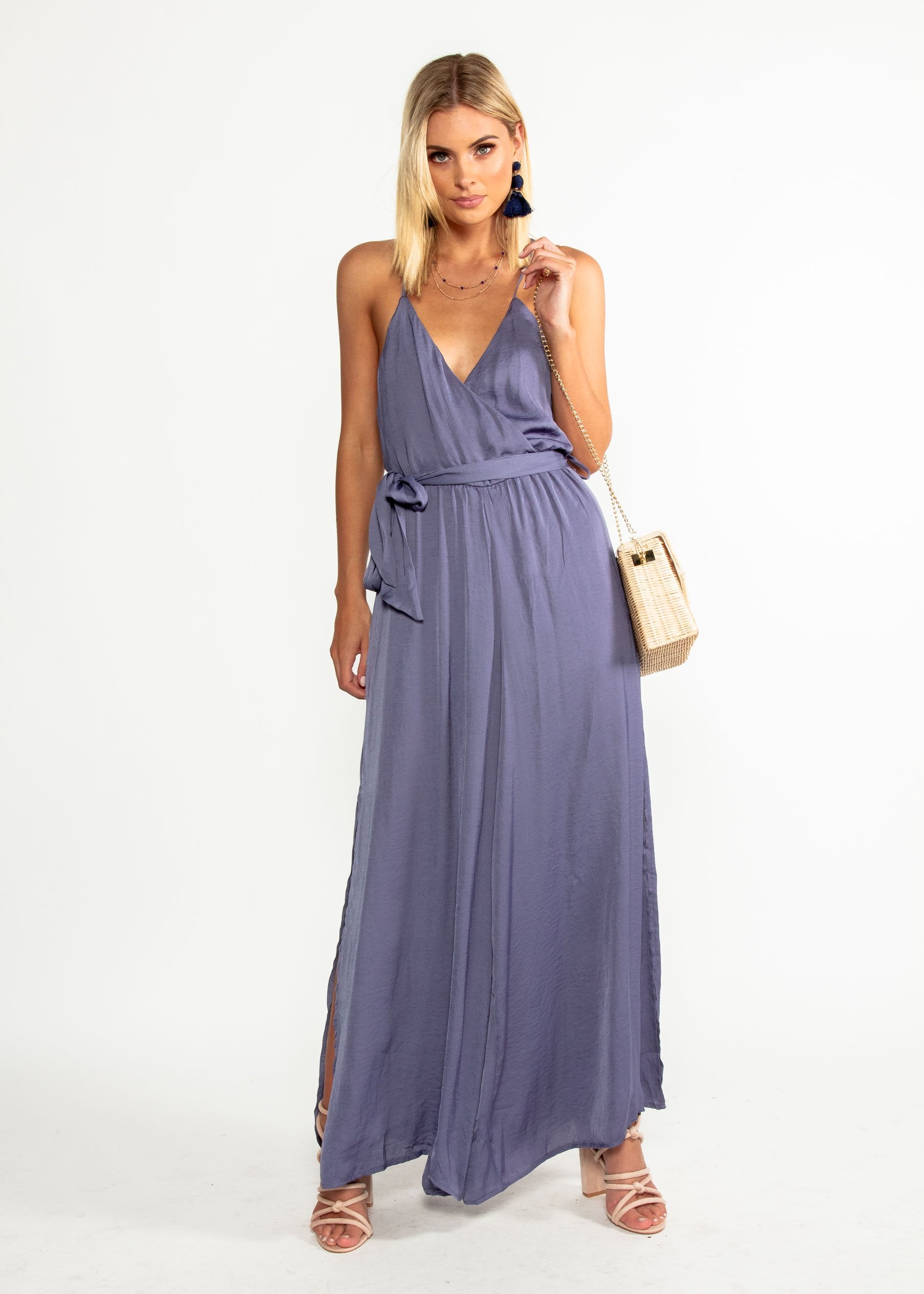 Losing Sight Pantsuit - Midnight Blue