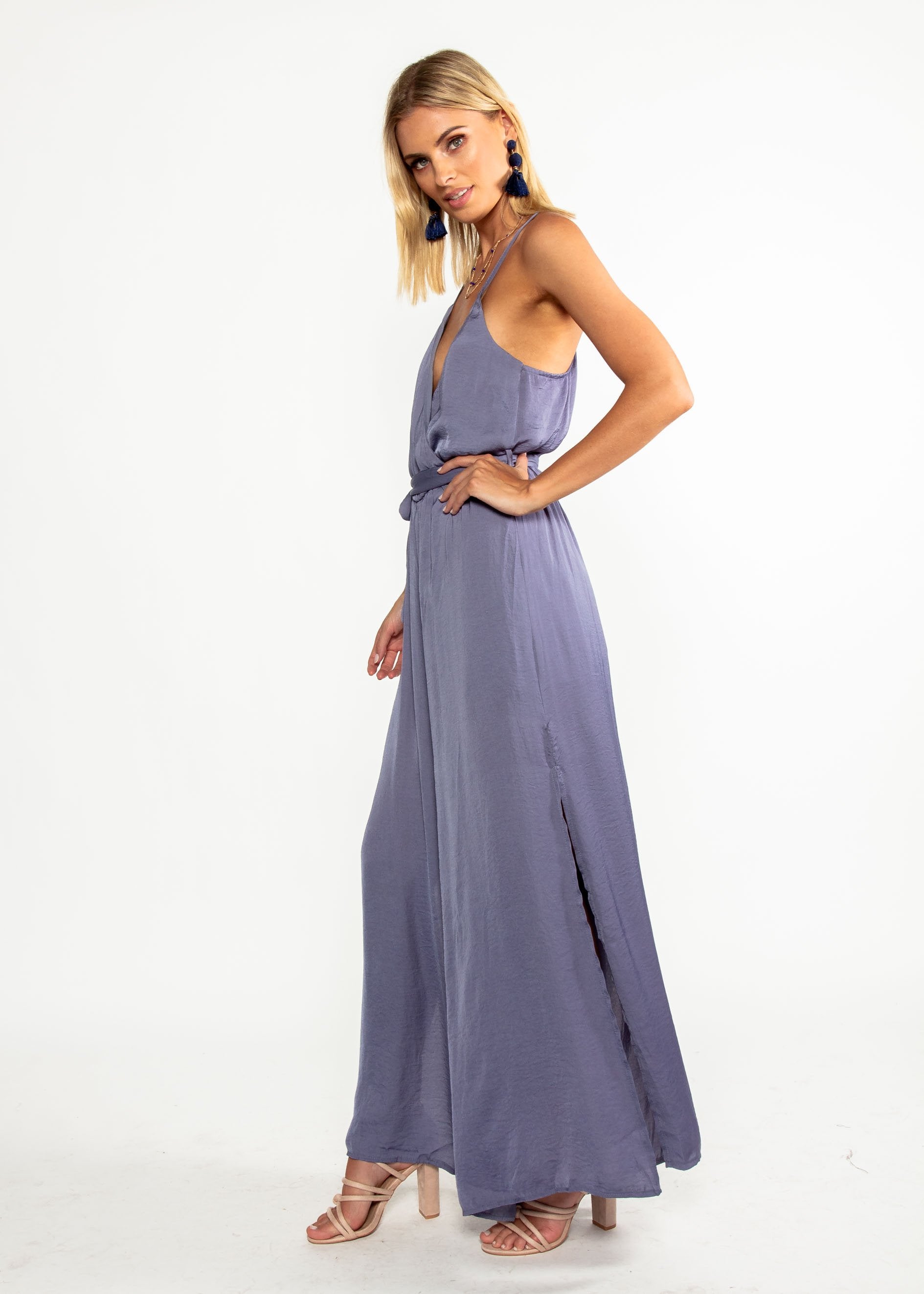 Losing Sight Pantsuit - Midnight Blue