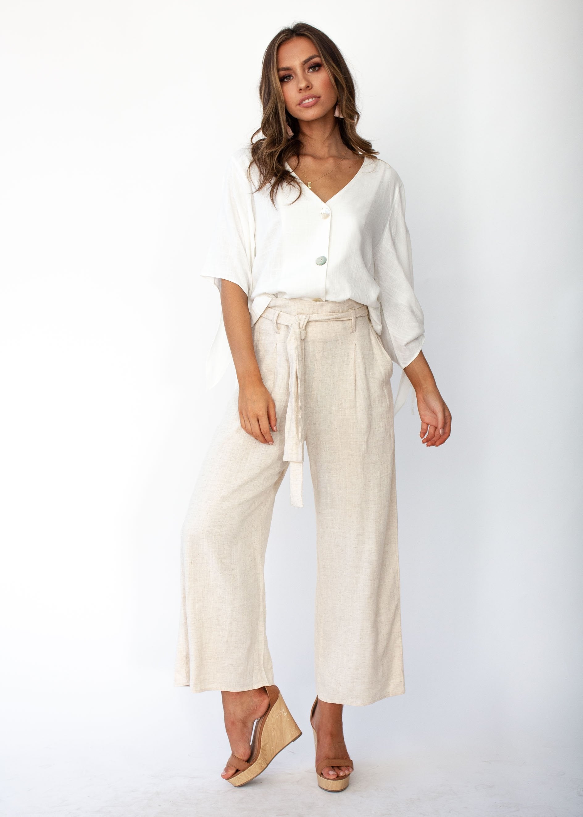 Next To Me Blouse - White