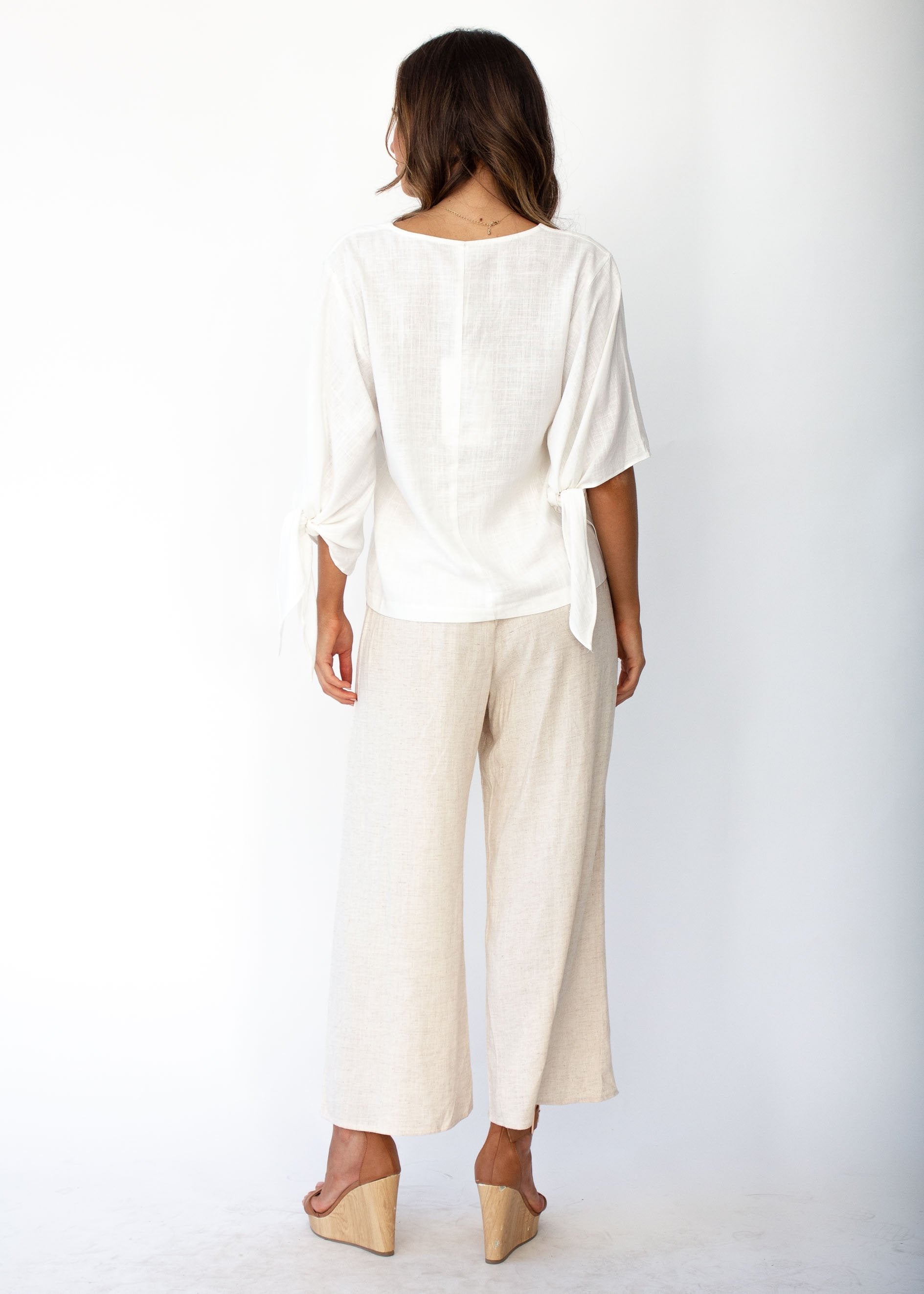 Next To Me Blouse - White