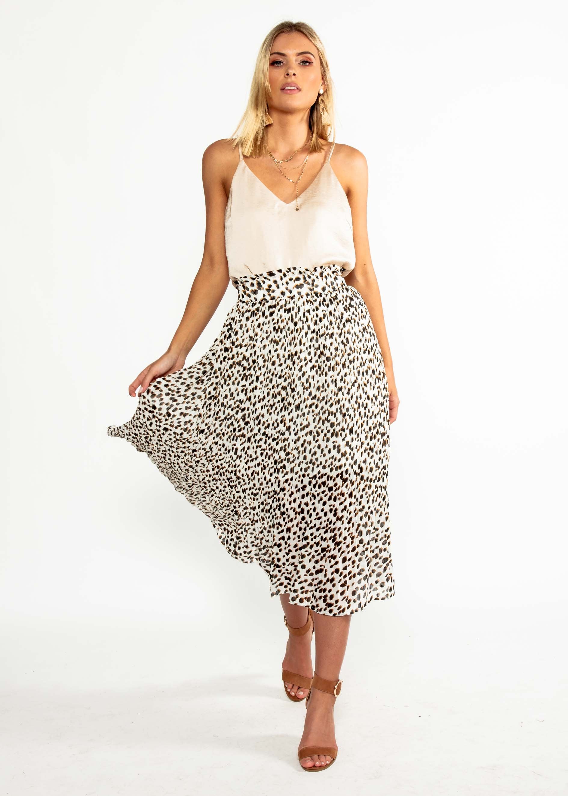 In Your Dreams Cami - Beige