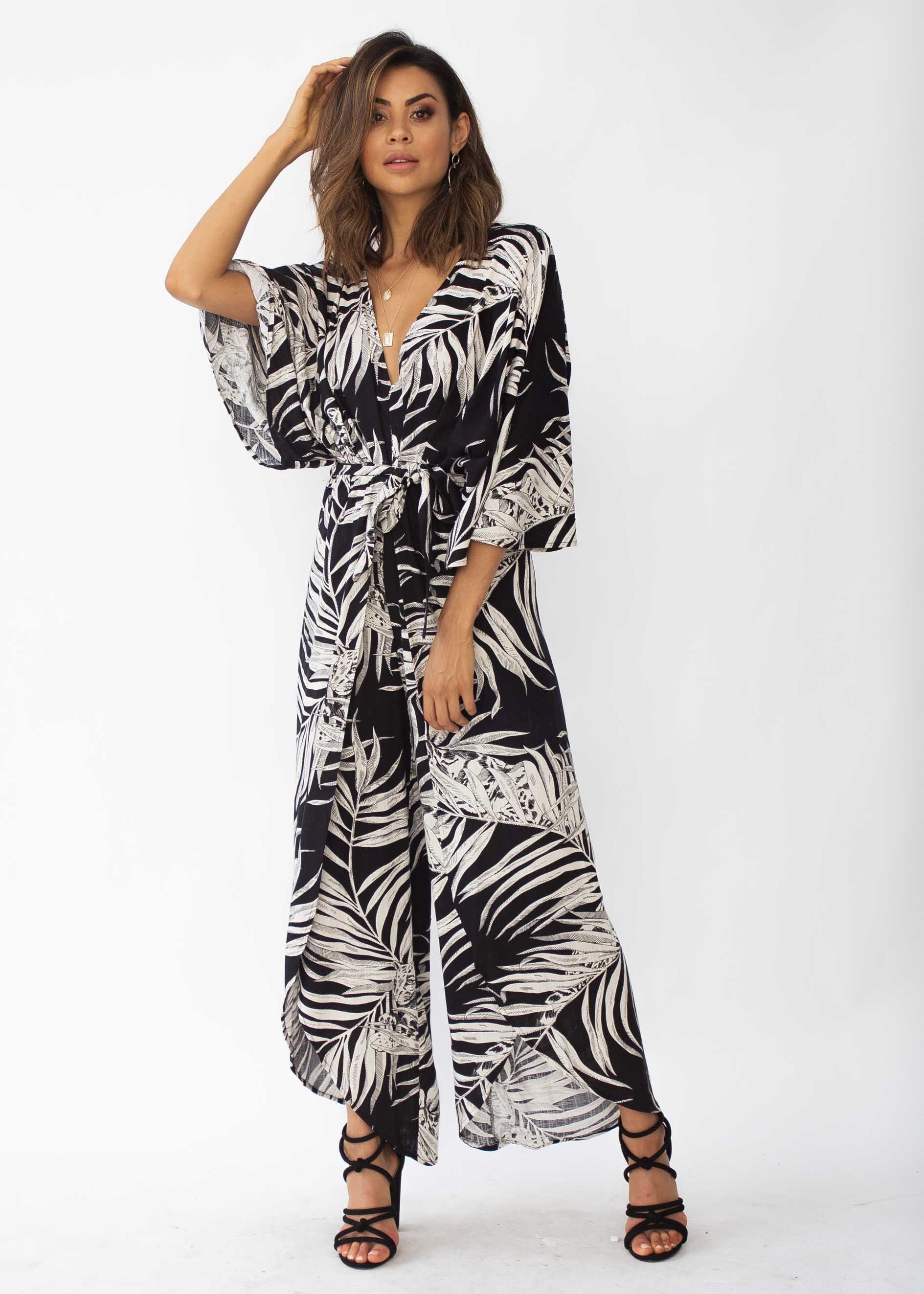 Say It Ain't So Pantsuit - Black Leaf