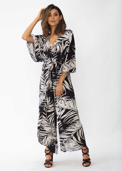Say It Ain't So Pantsuit - Black Leaf