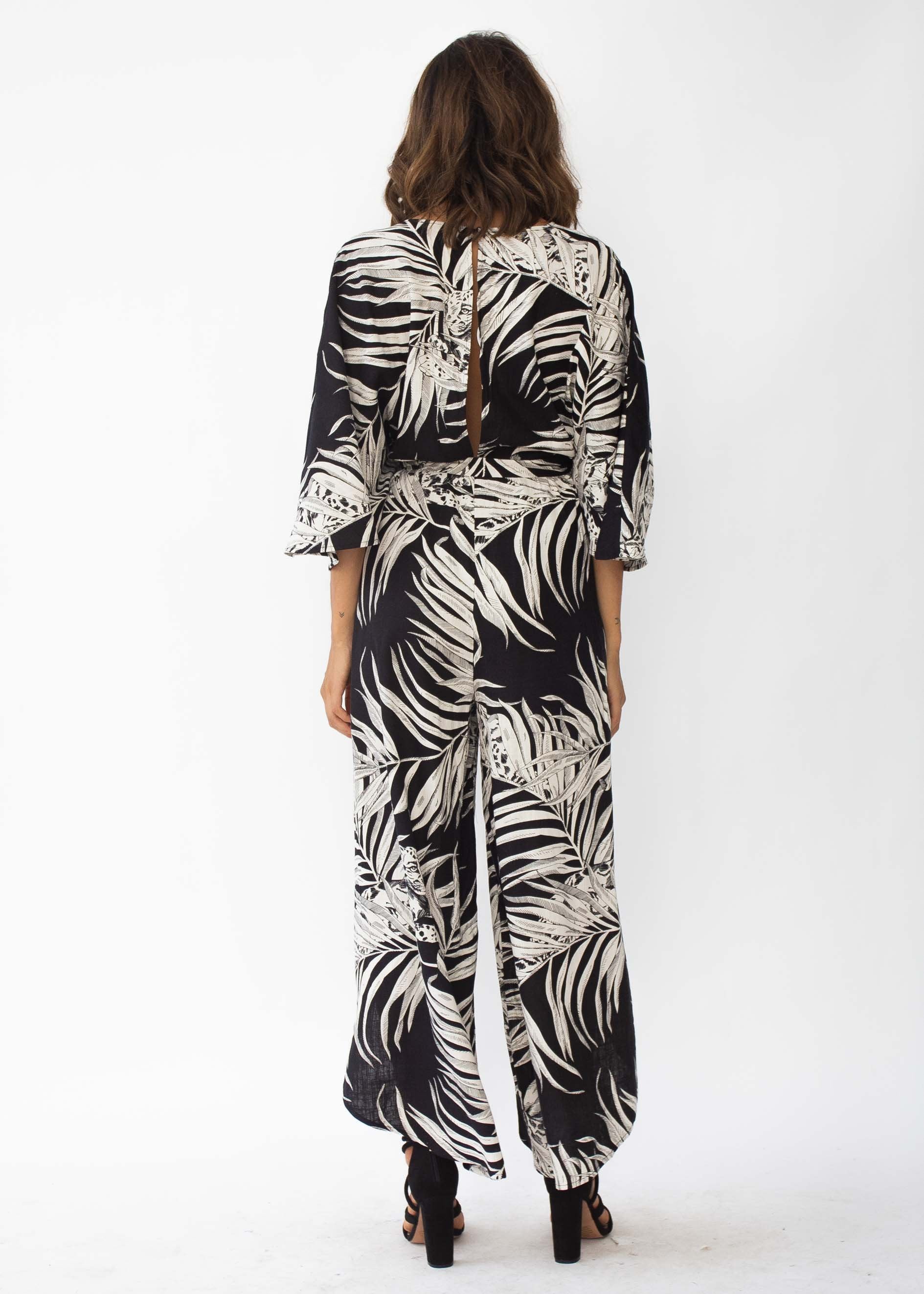 Say It Ain't So Pantsuit - Black Leaf