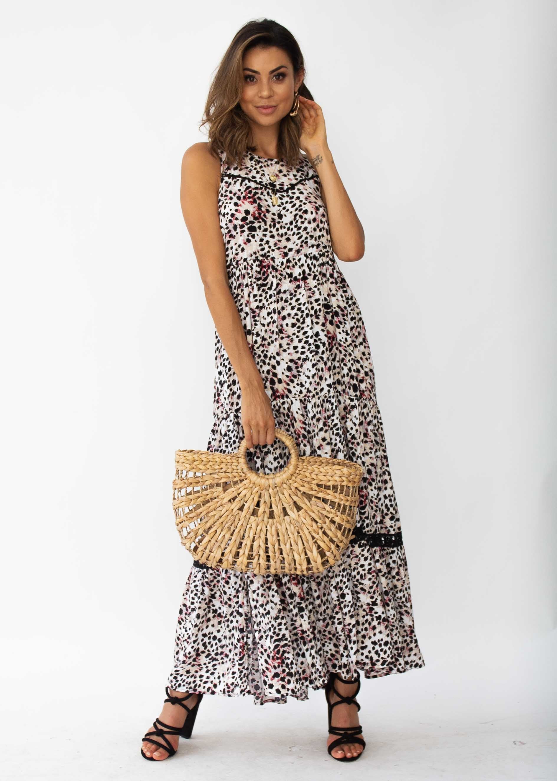 Sunset Dreams Maxi Dress - Feline