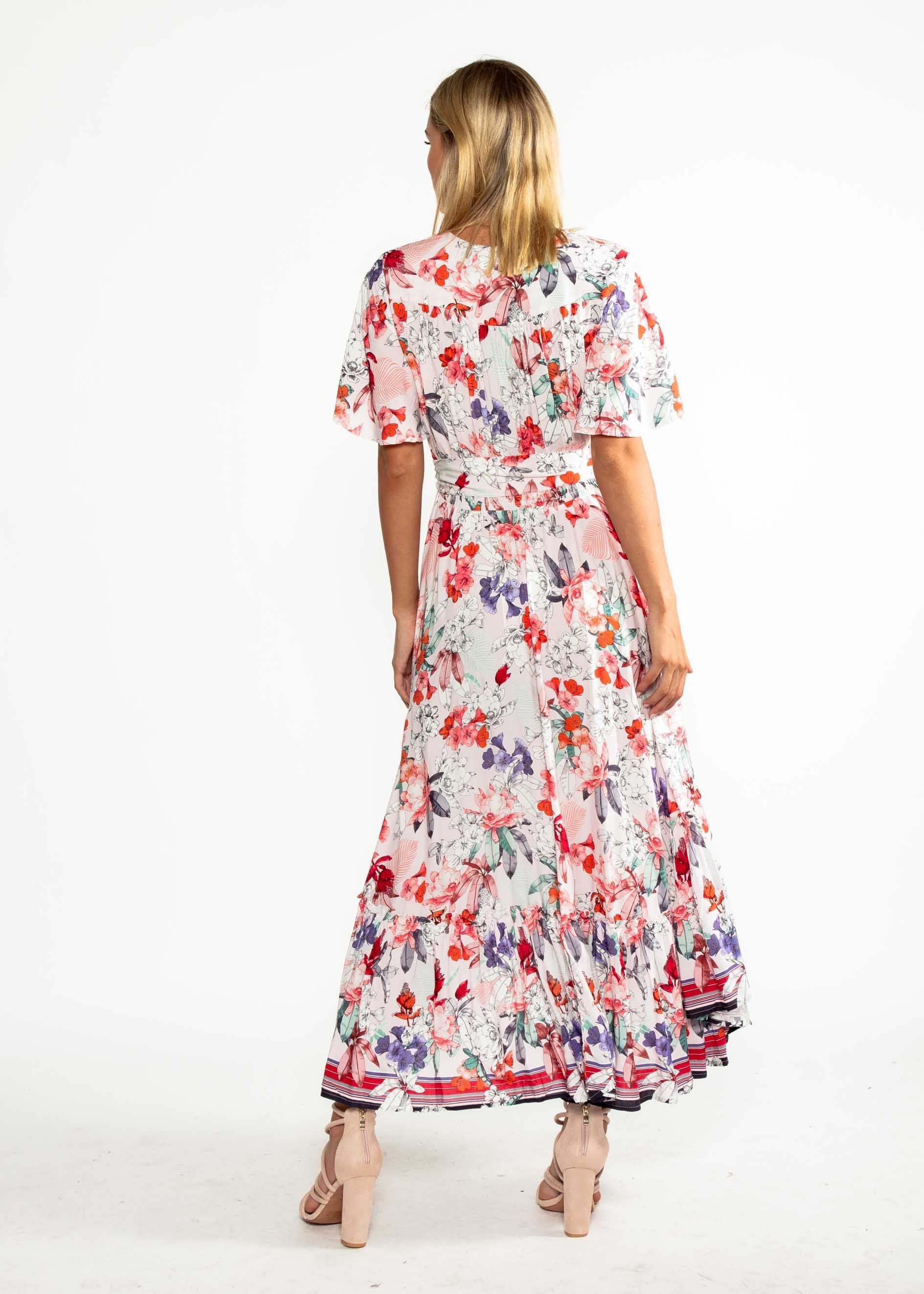 Maryn Hi-Lo Maxi Dress - Malone