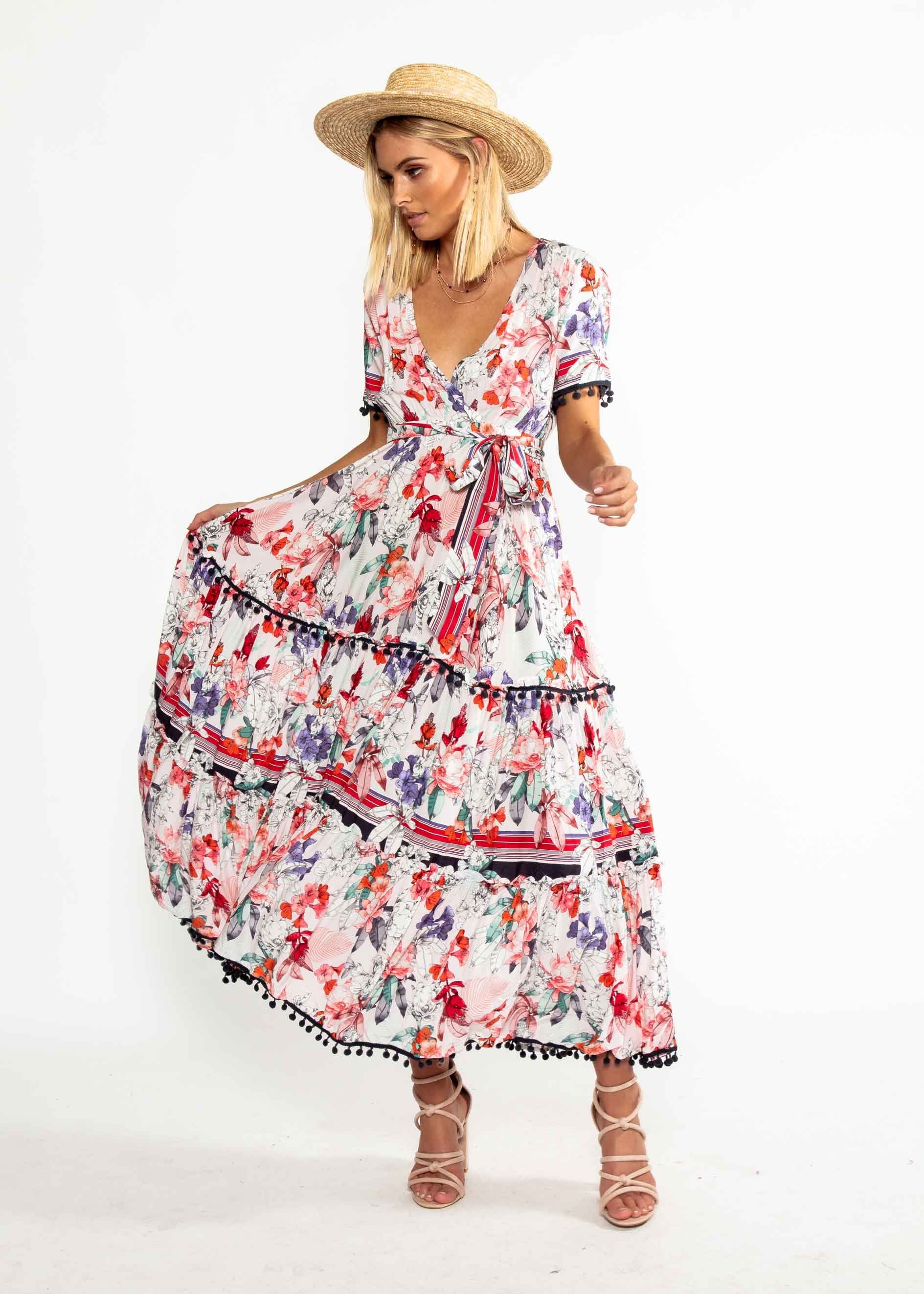 Bamboo Maxi Dress - Malone