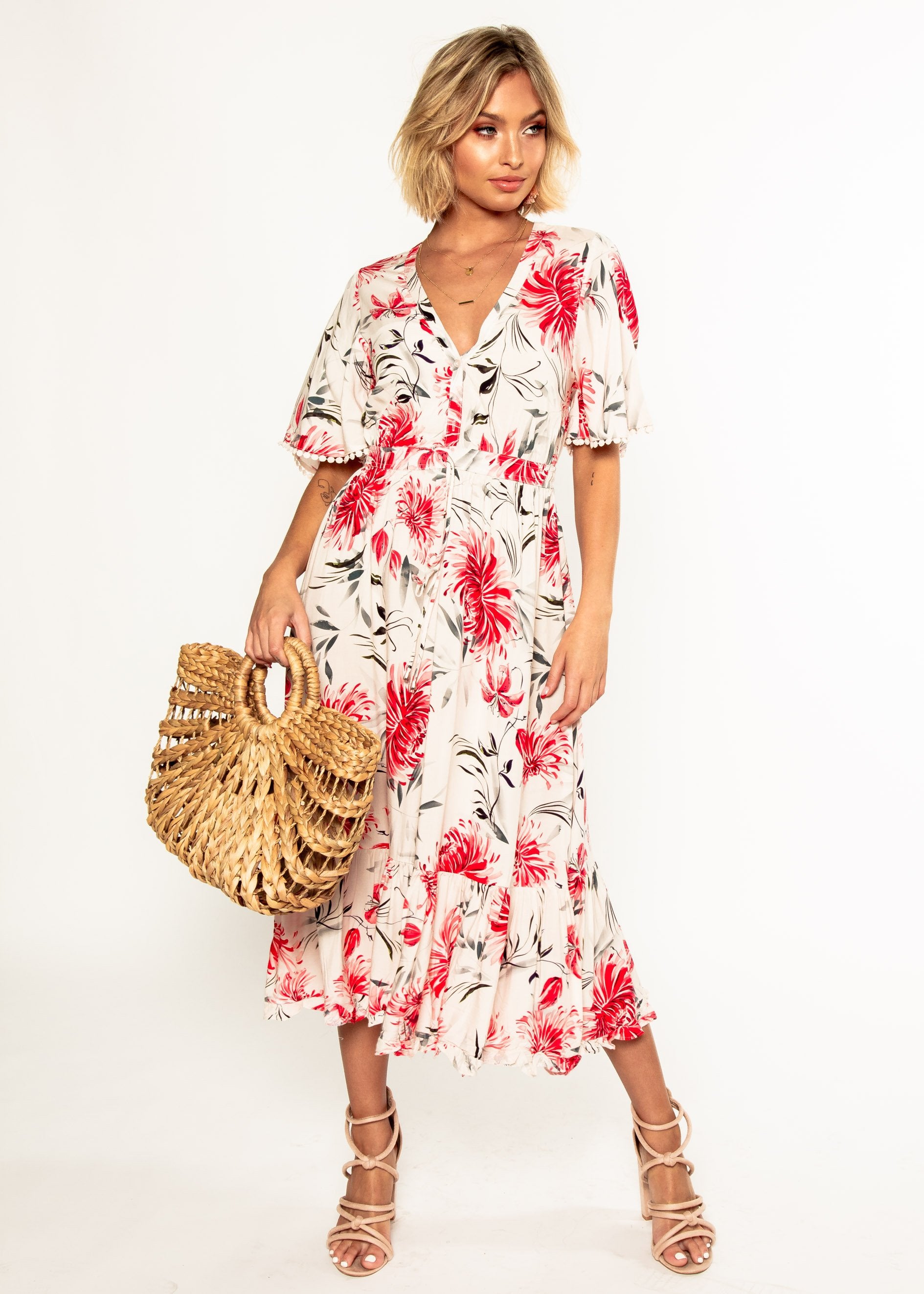 Darcie Midi Dress - Tabitha