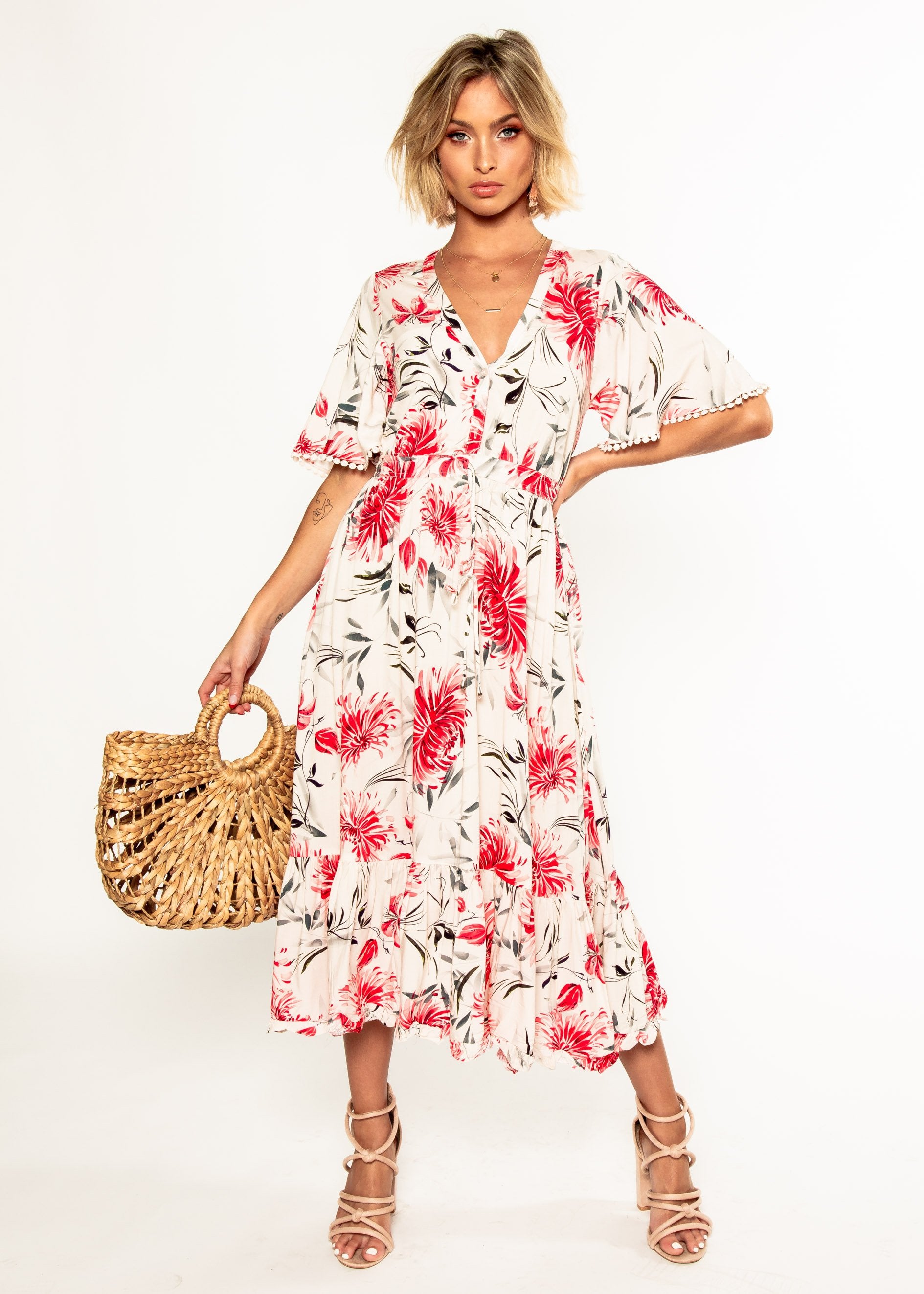 Darcie Midi Dress - Tabitha