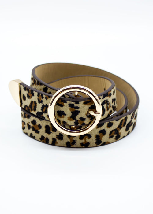 Alora waist Belt - Leopard