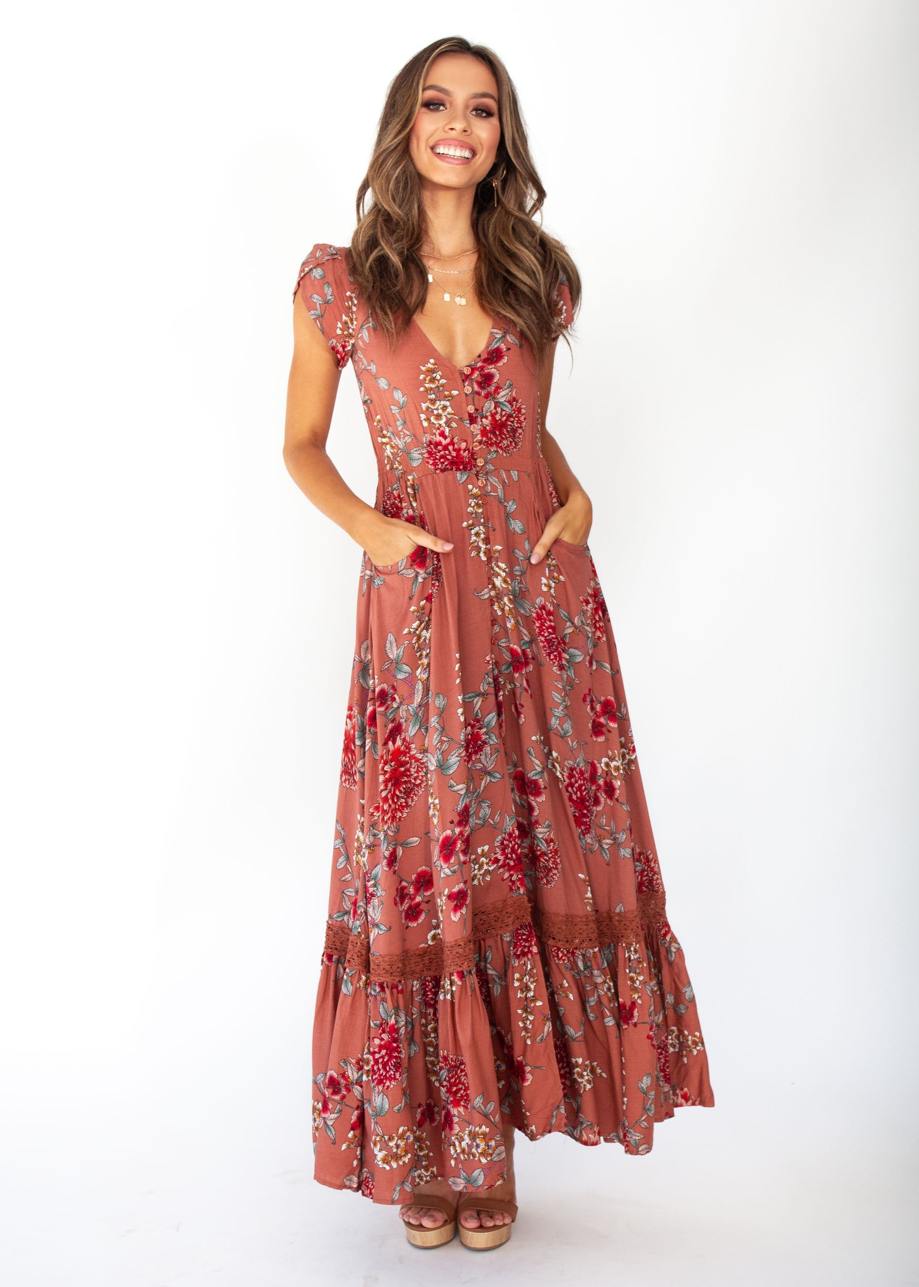 Carmen Maxi Dress - Dulcie - Jaase