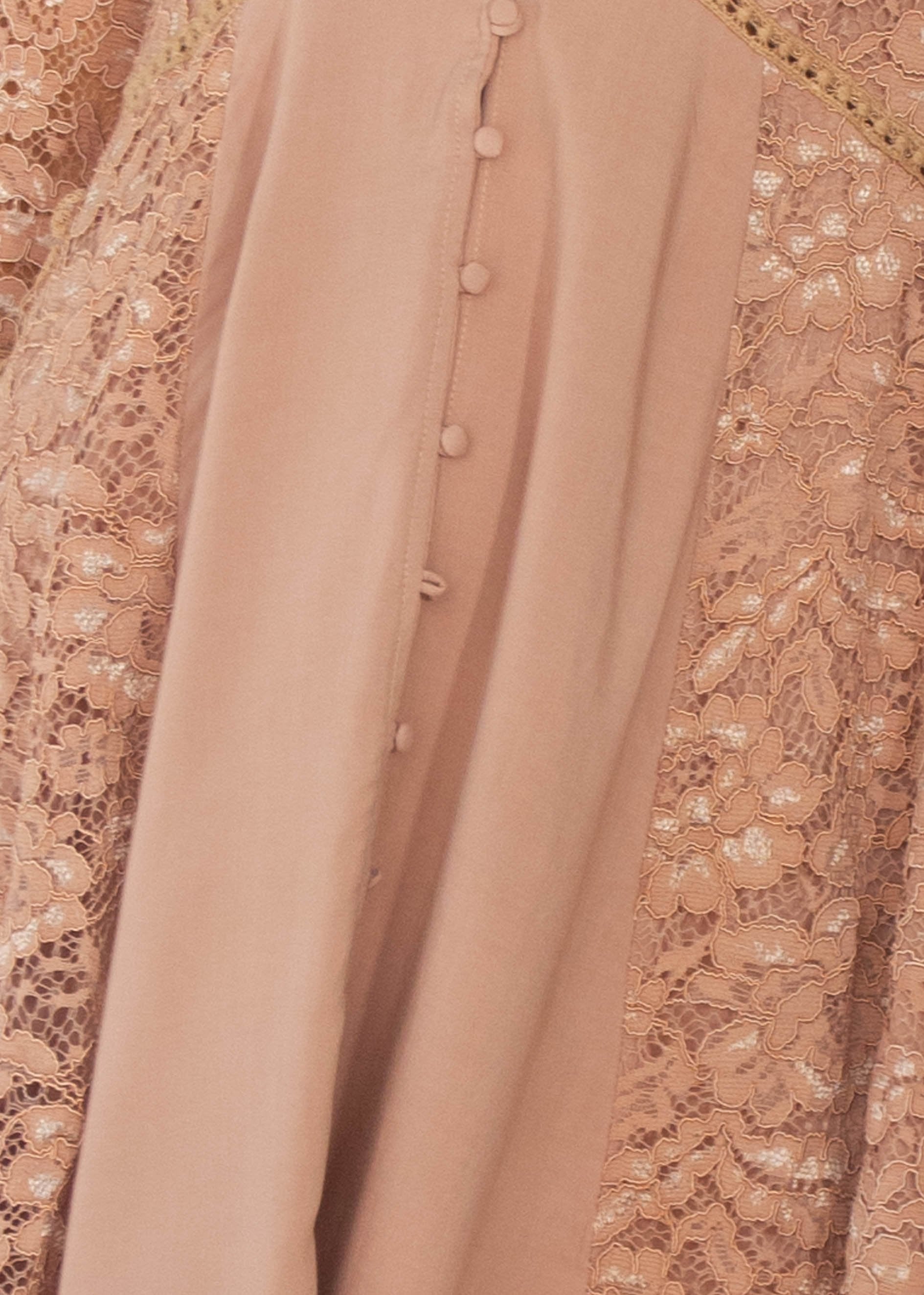 Sagittarius Lace Dress - Mocha