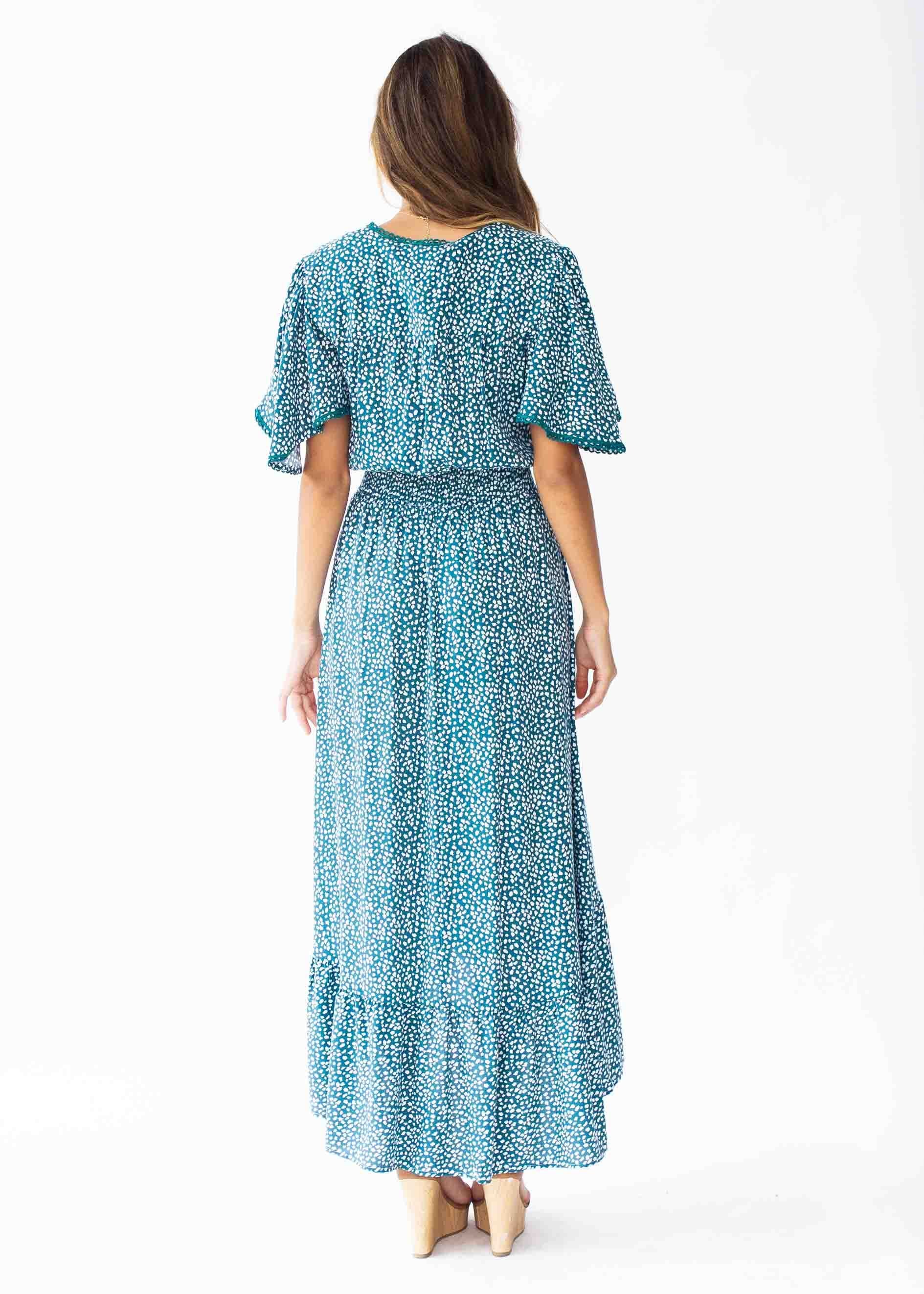 California Valley Midi Dress - Emerald