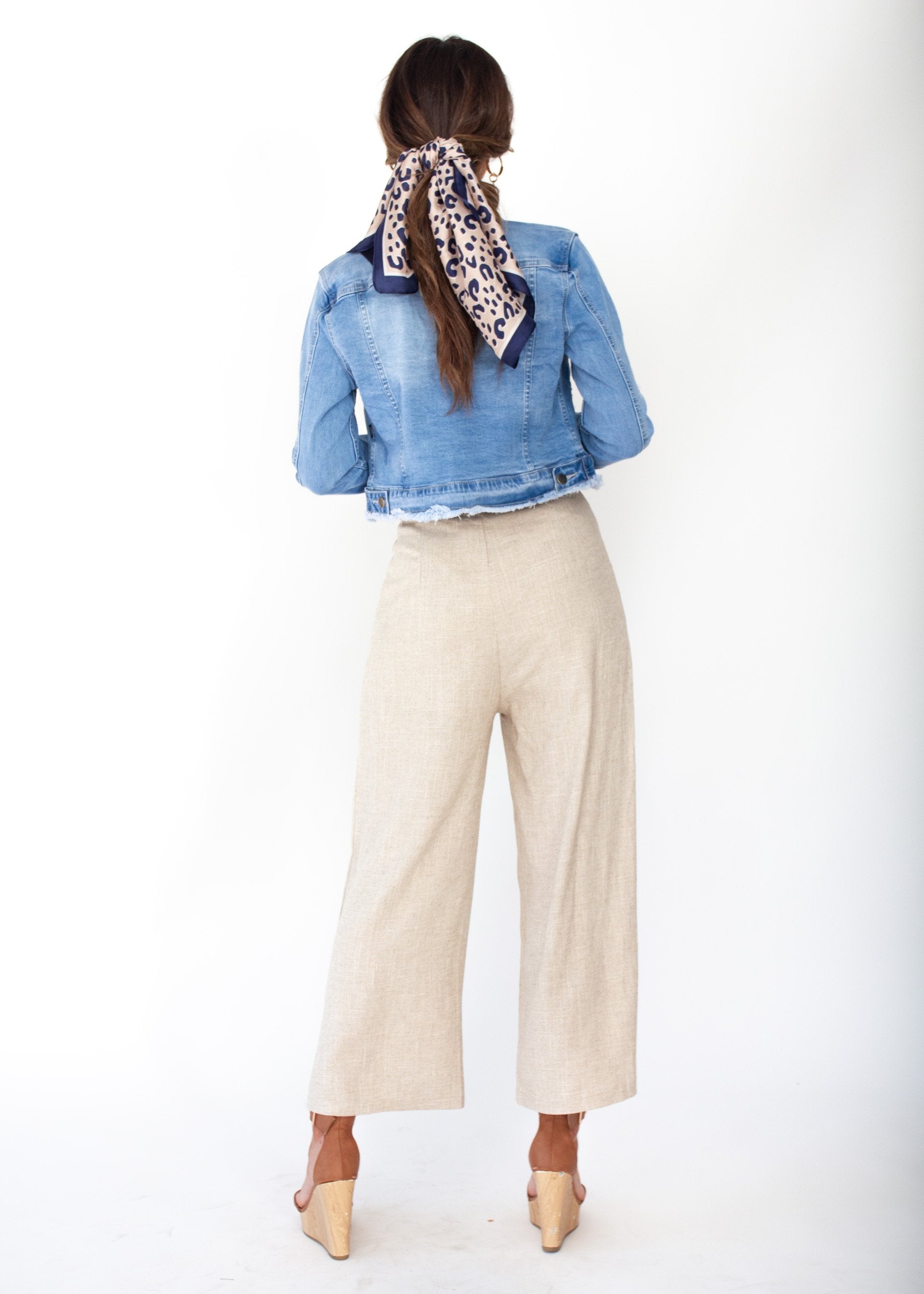 Small Steps Denim Jacket - Mid Blue