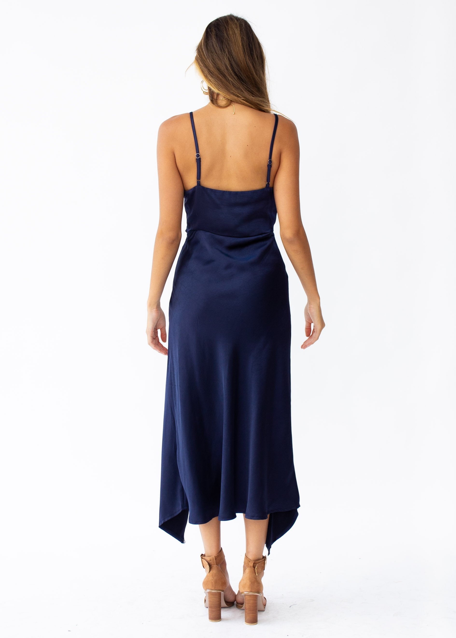 Firestarter Midi Dress - Navy