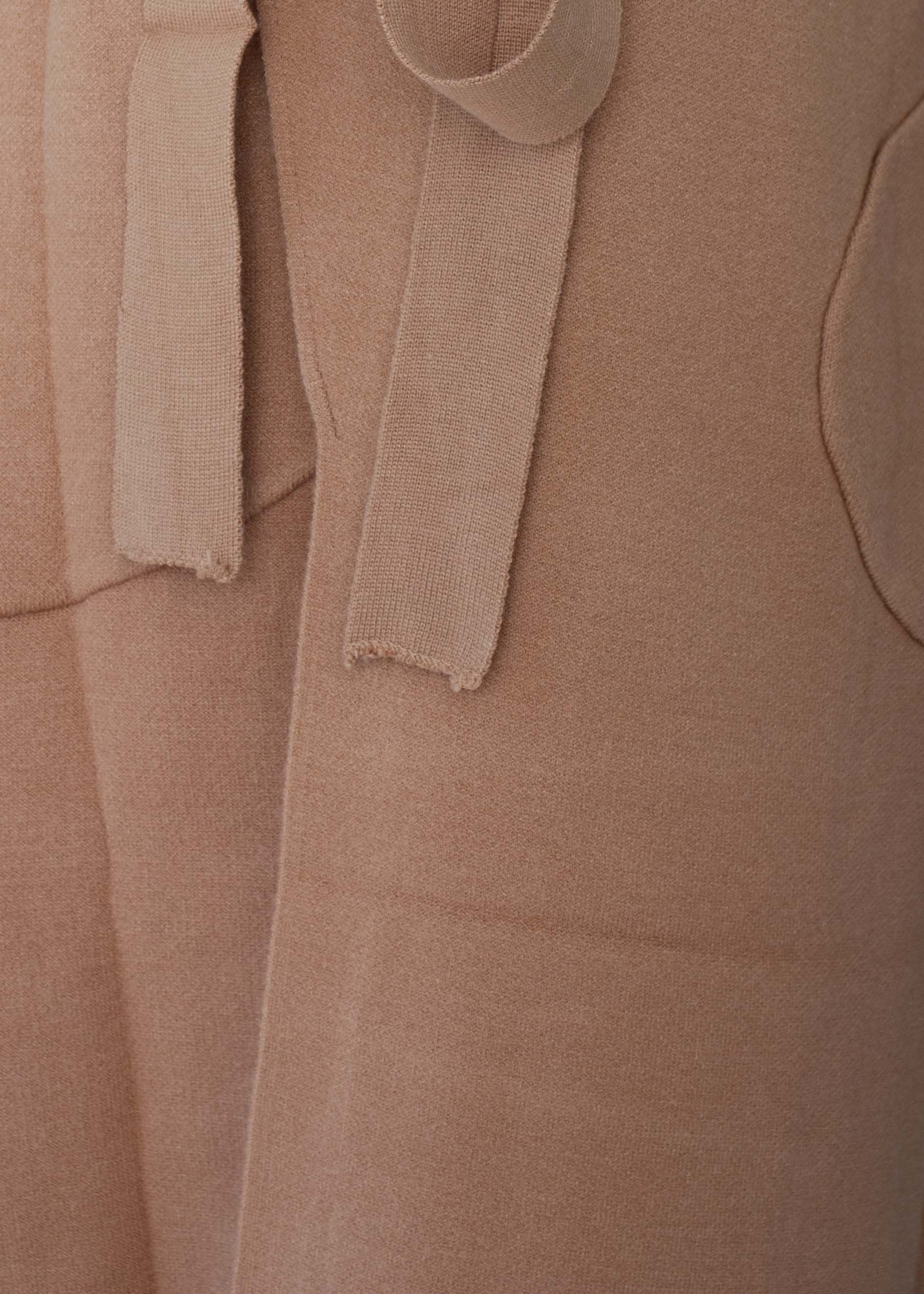 Virgo Knit Coat - Tan