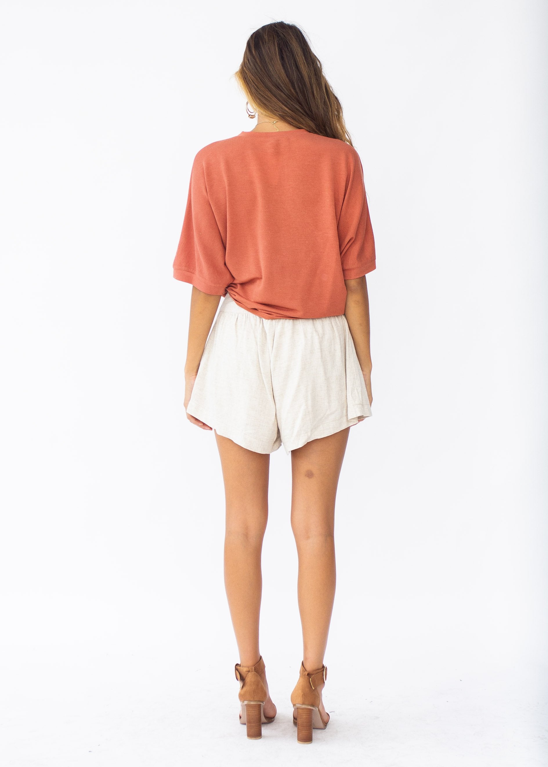 Atlas Tie Tee - Rust