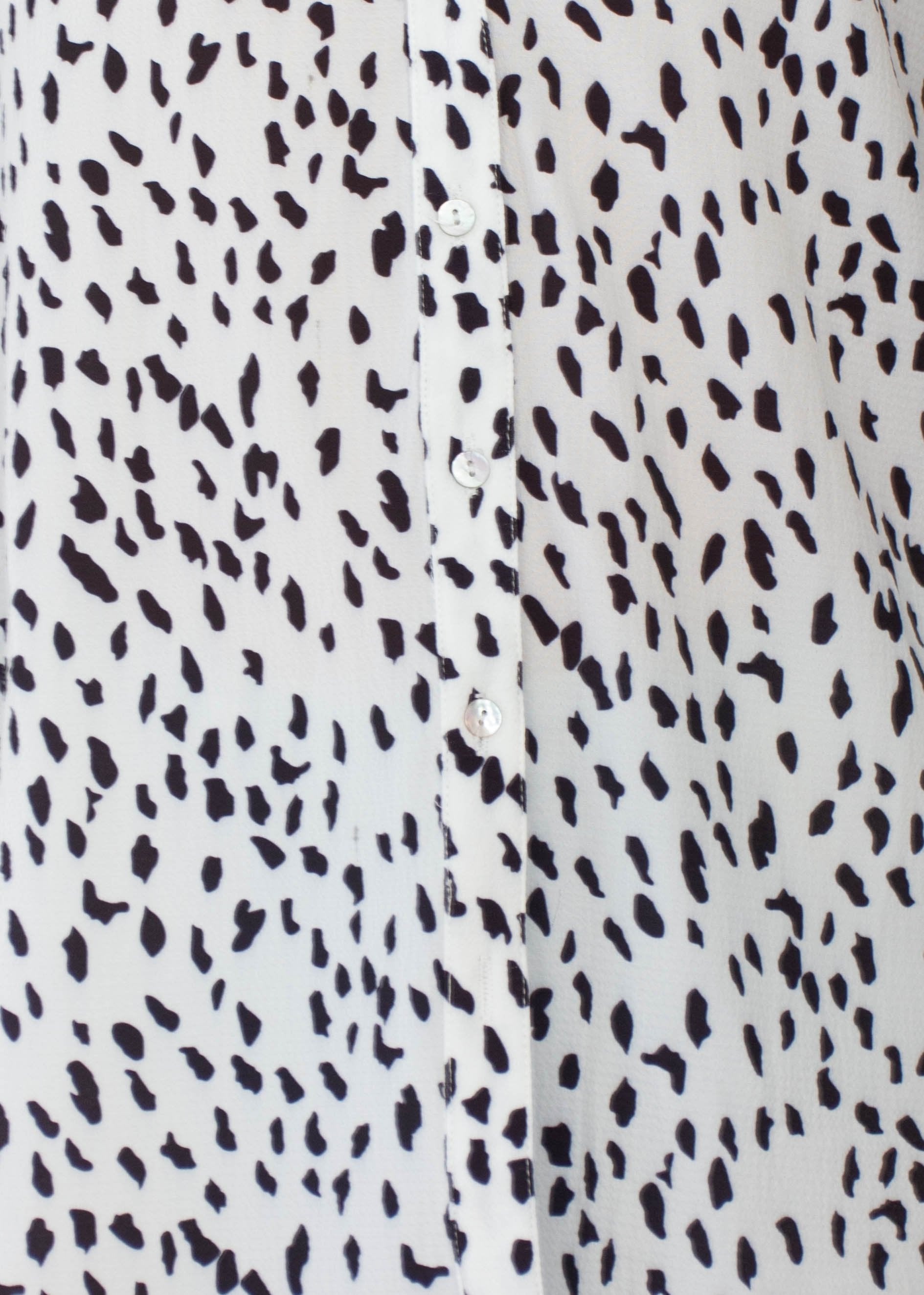 Lani Shirt - White Leopard