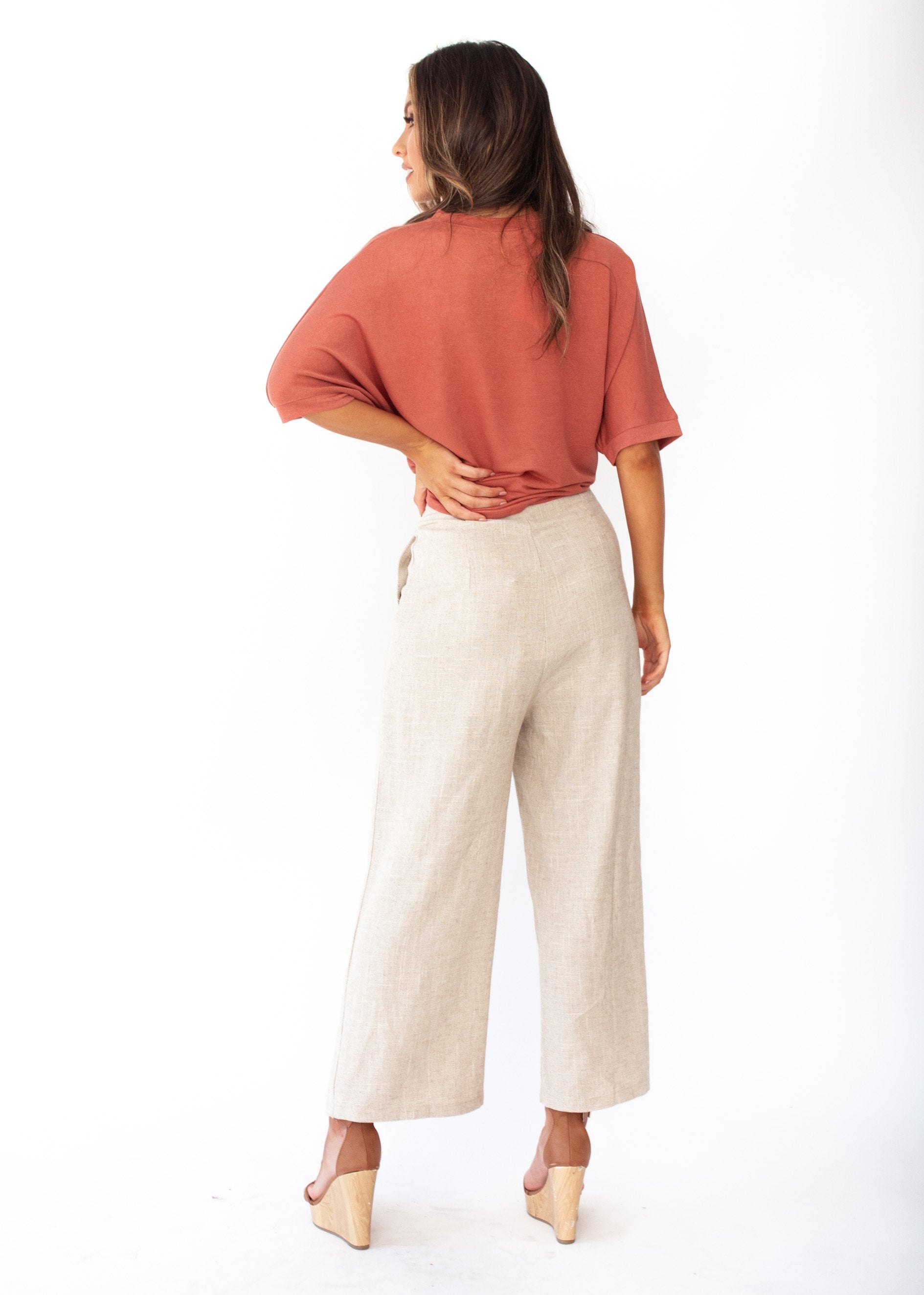 Atlas Tie Tee - Rust