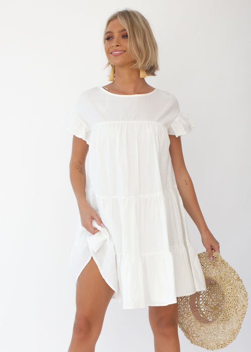 Onyx Dress - White
