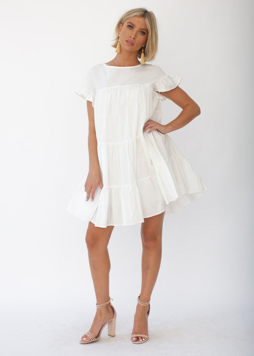 Onyx Dress - White