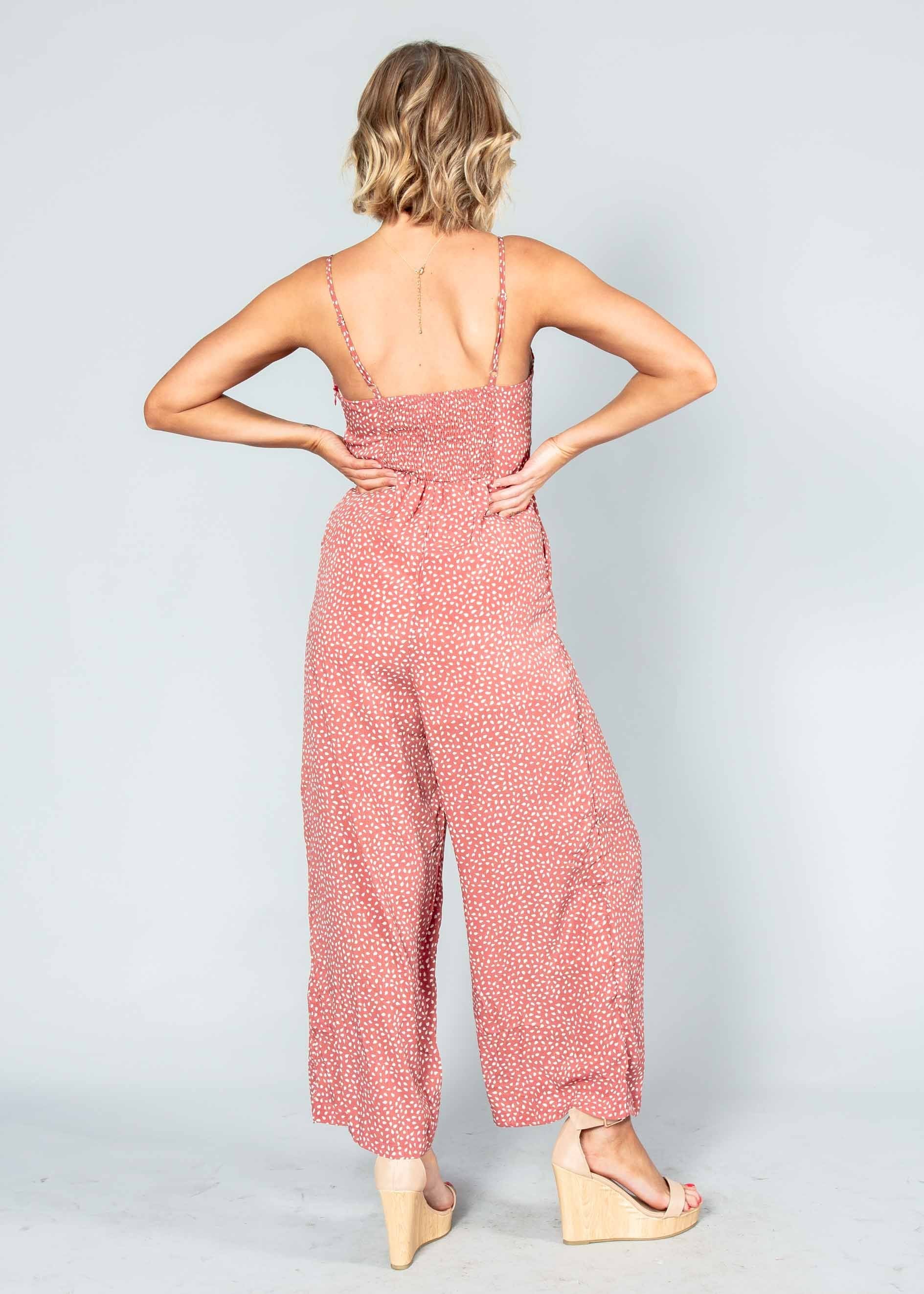 Late Nights Pantsuit  - Rose Petal