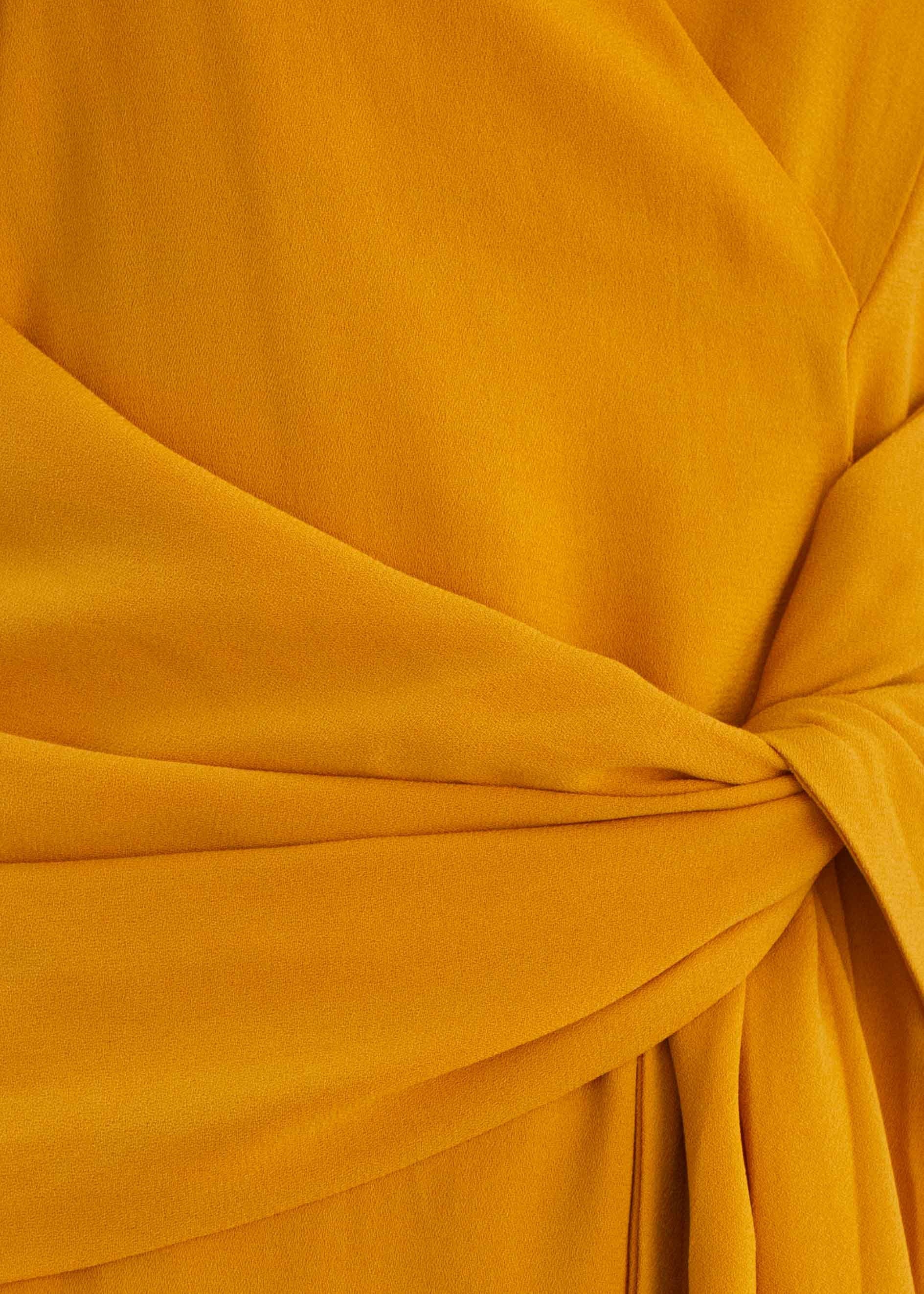 Neo Midi Dress - Mustard