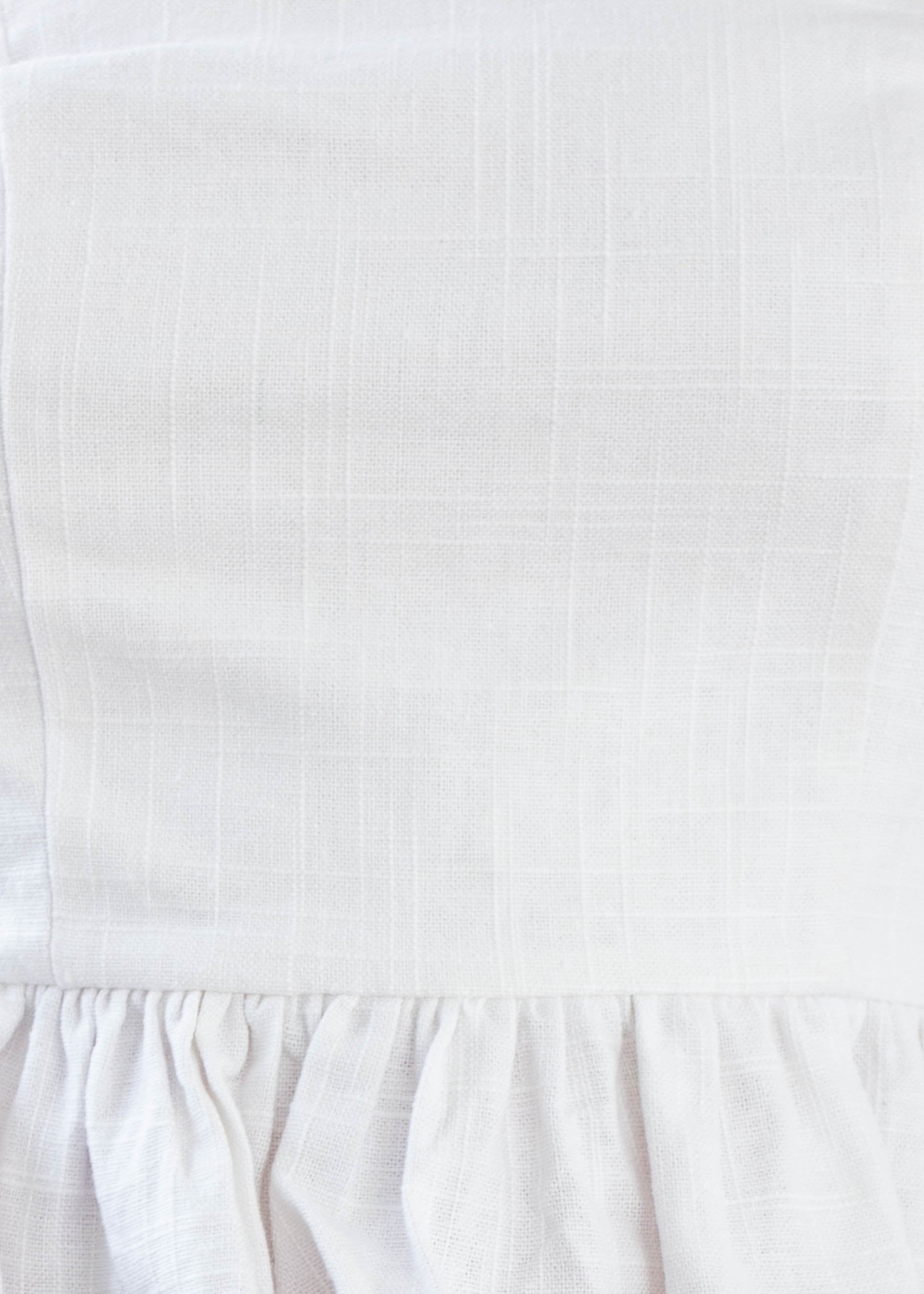 Picture Perfect Strapless Crop - Ecru