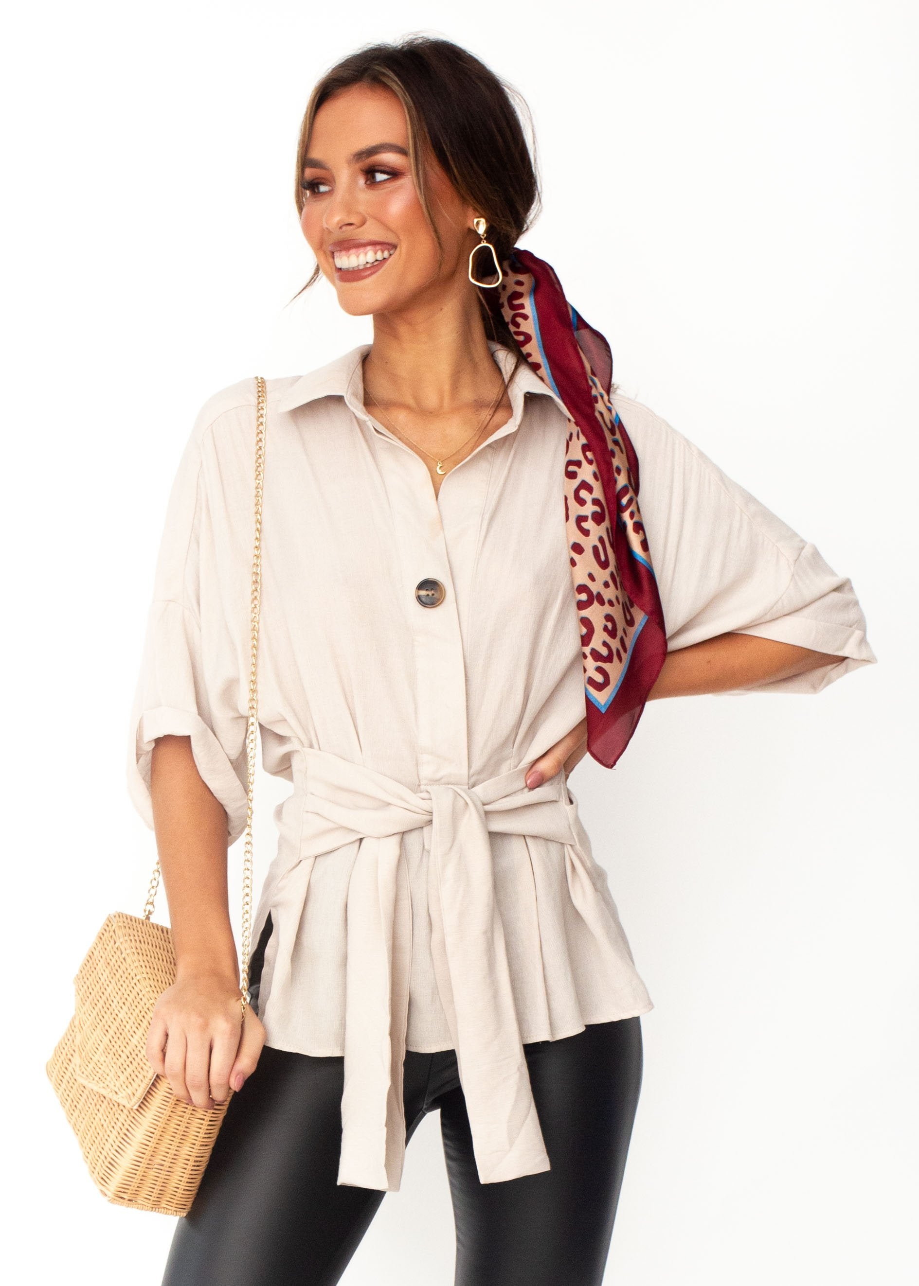 Colorado Blouse - Nude
