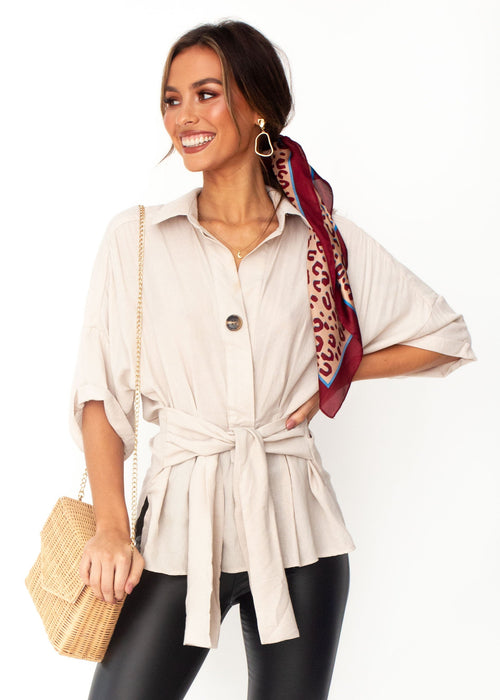 Colorado Blouse - Nude