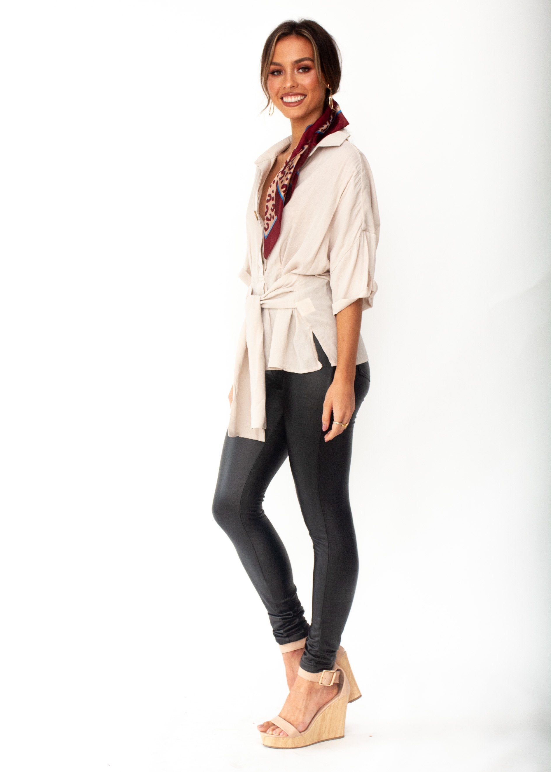 Colorado Blouse - Nude