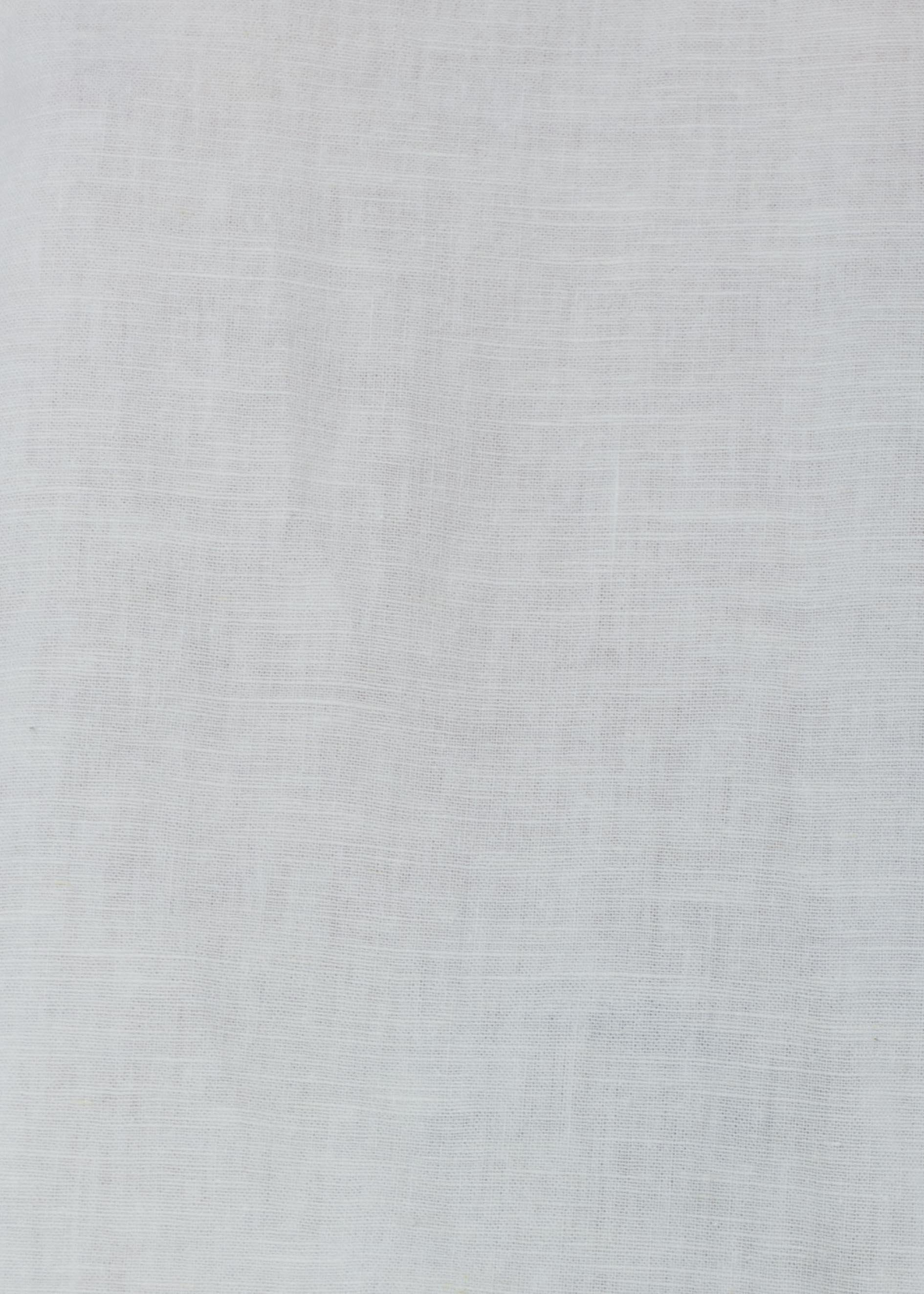 Samara Linen-Blend Tee - Ivory