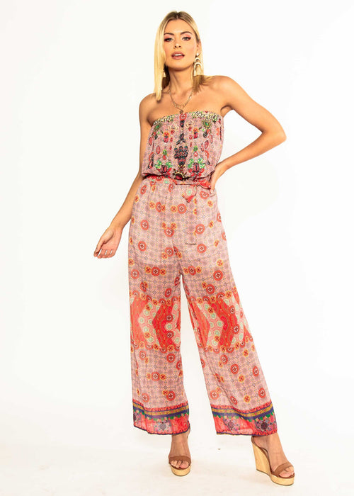 Small Talk Pantsuit - Summer Spritz