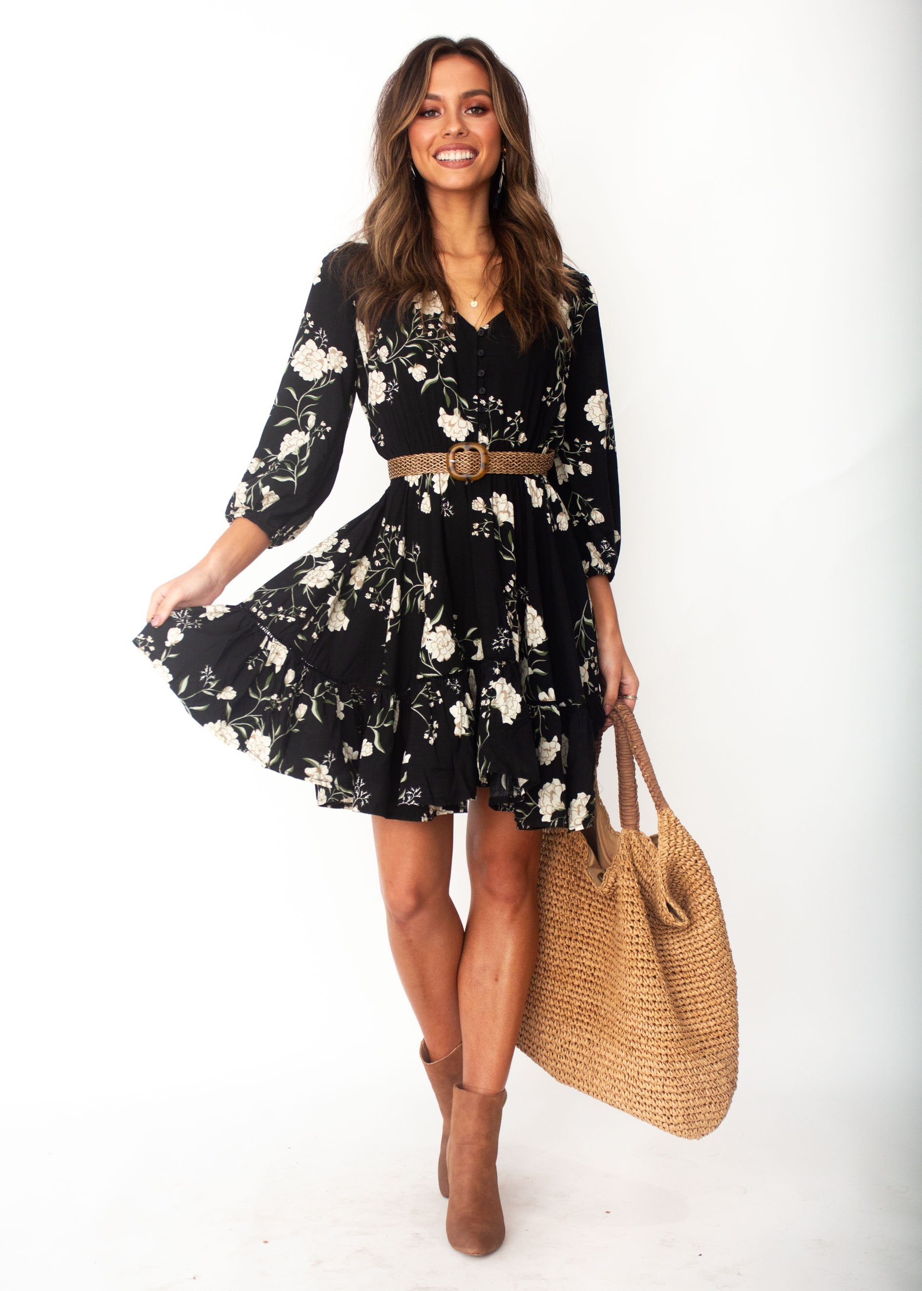 Cianna Swing Dress - Alliah