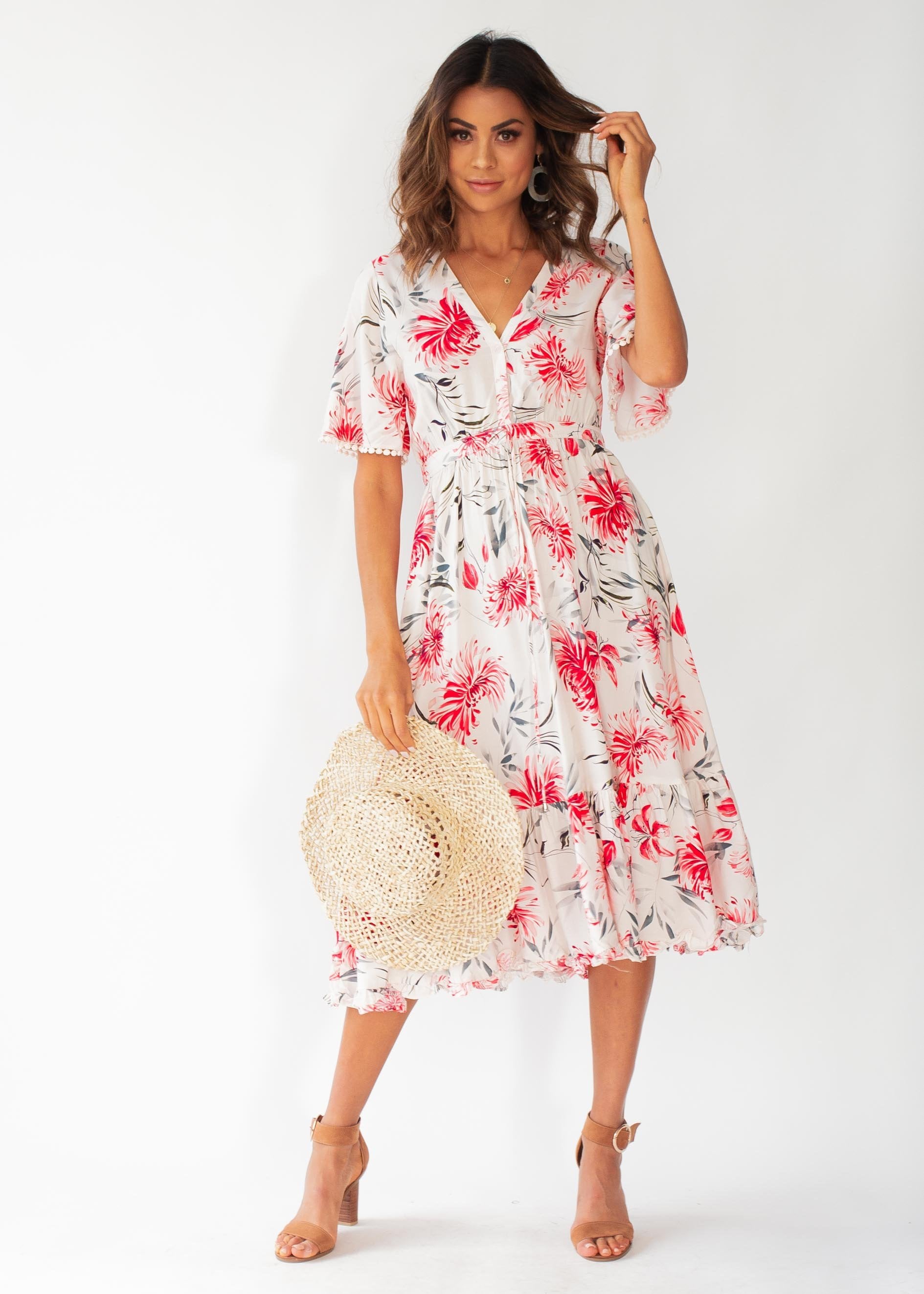 Darcie Midi Dress - Tabitha